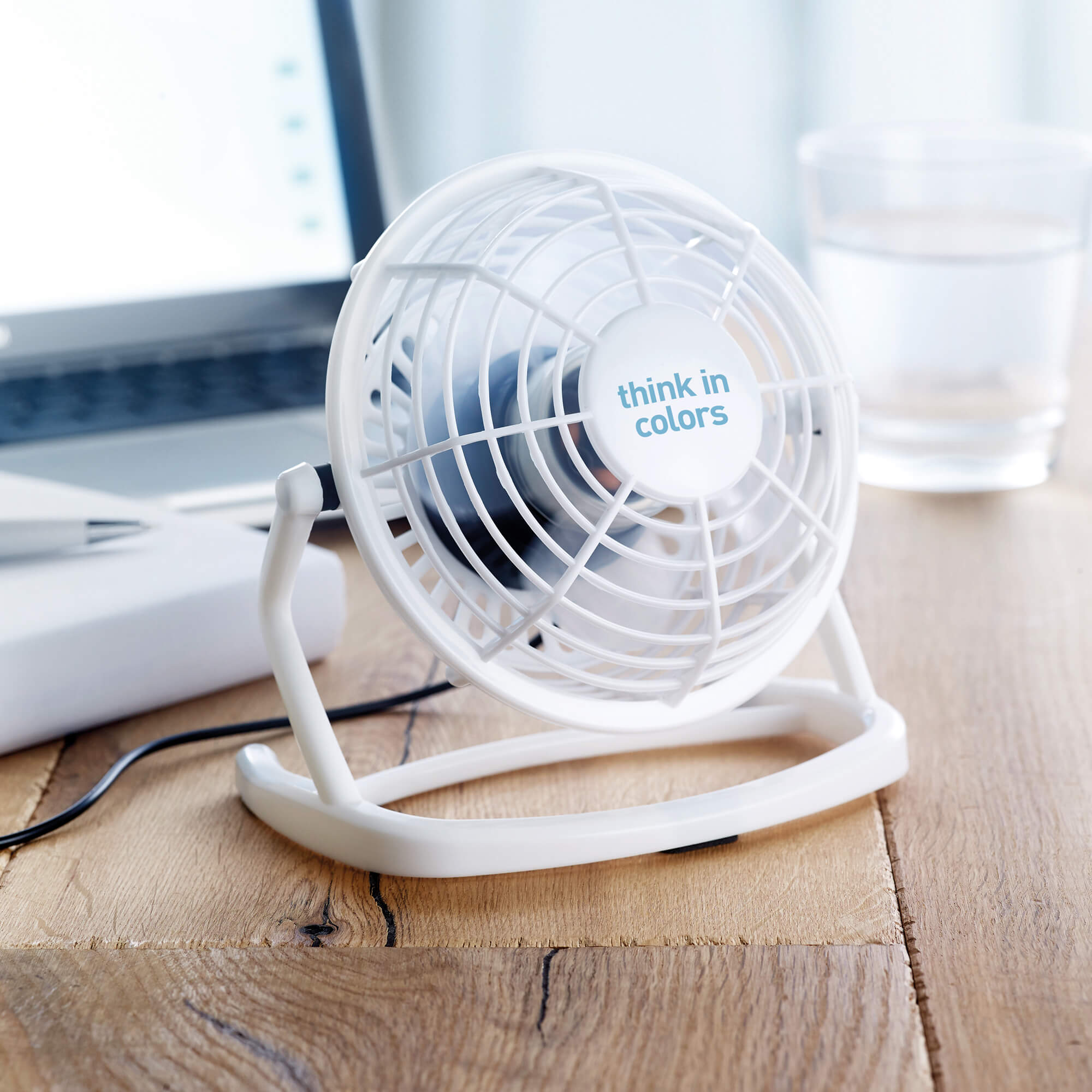 Ventilator Windy - Kunststof | USB aansluiting | Doming