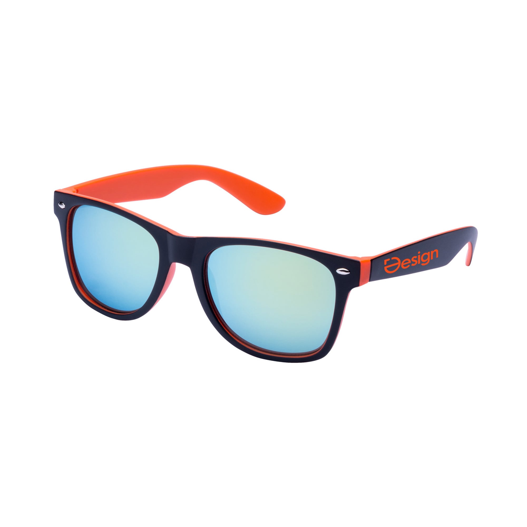 Zonnebril Florida - UV400 | Spiegelglazen | Tweekleurig montuur
