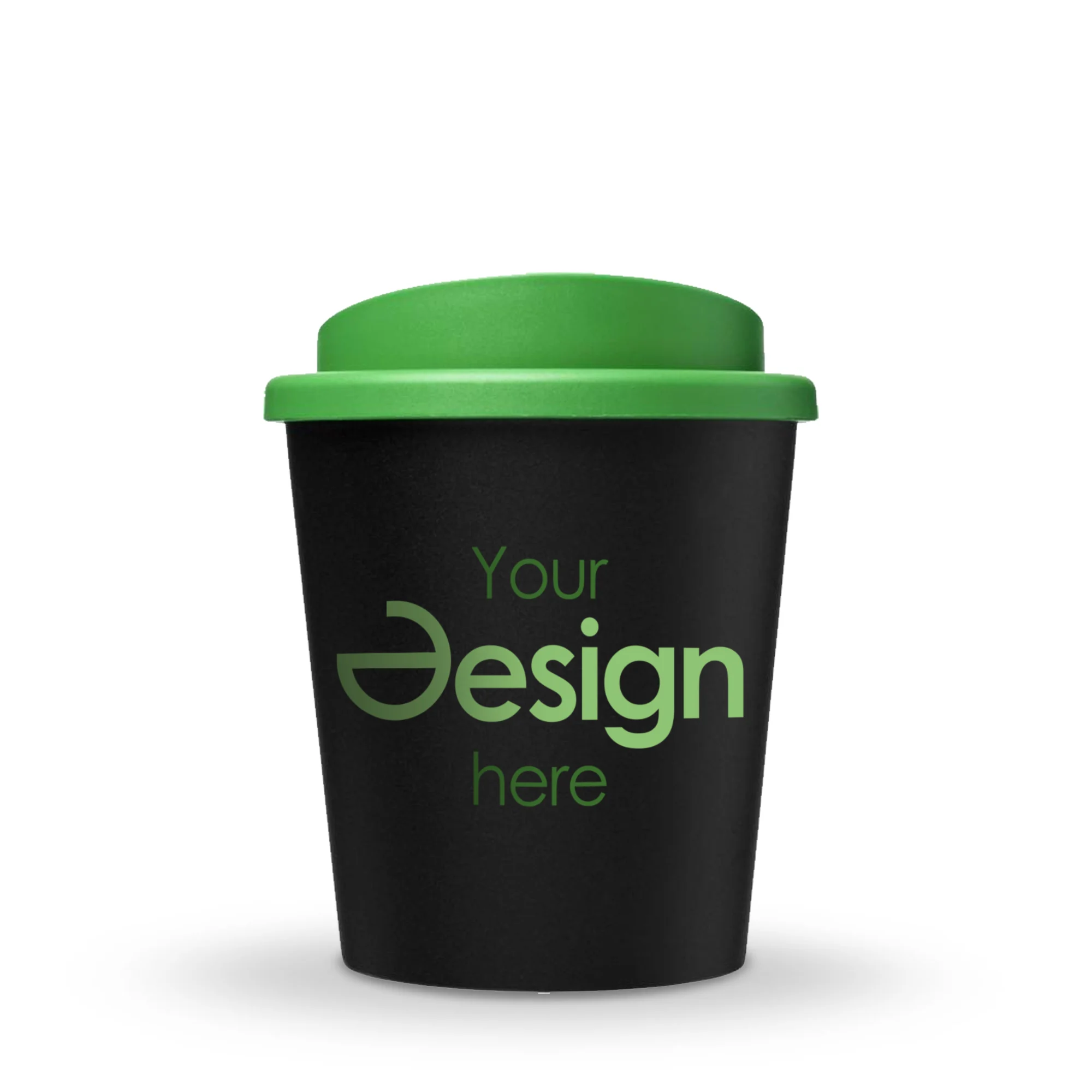Koffie to go beker Ties - 250 ml | Gerecycled PP | Dubbelwandig