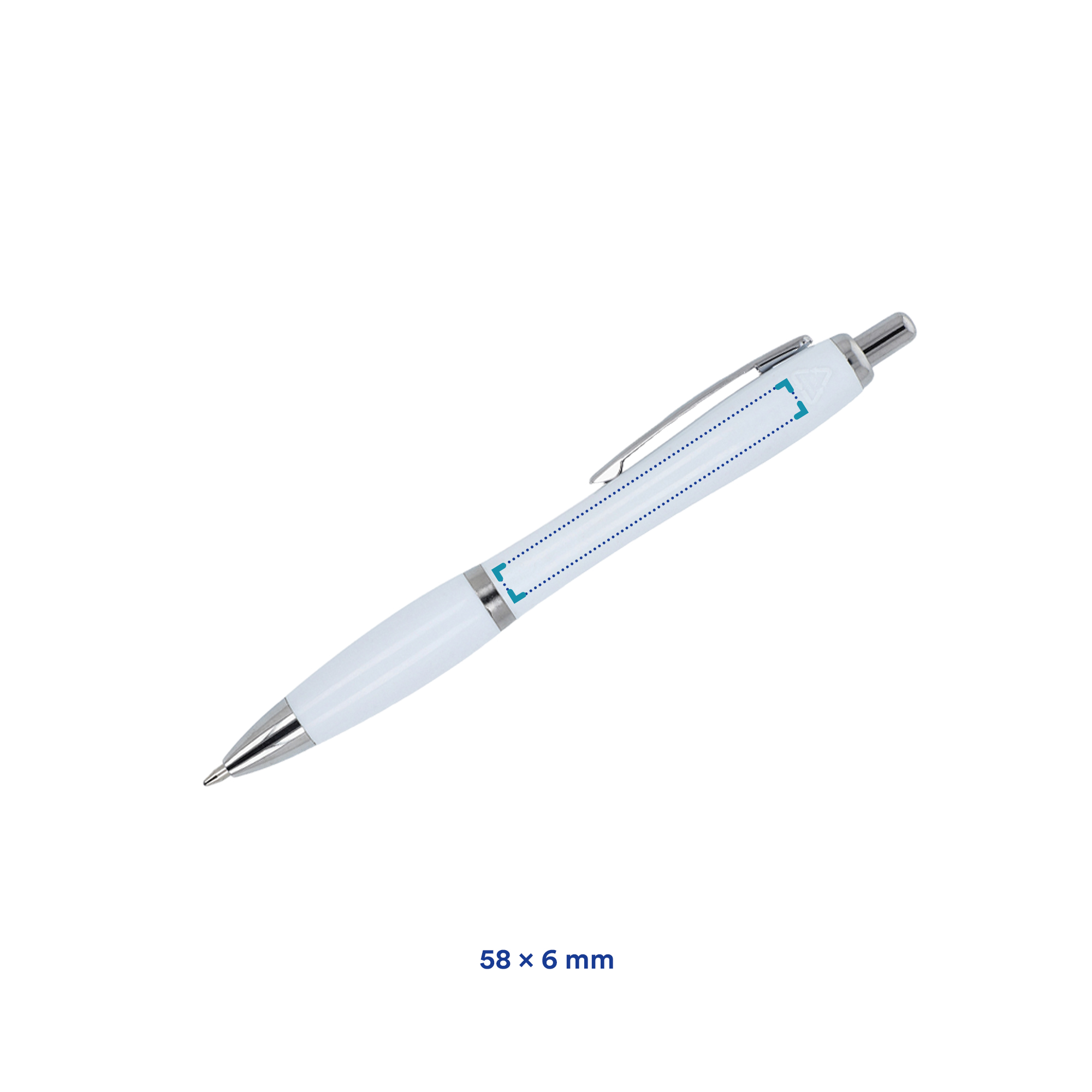 Penna a sfera - Riciclata | Colorato | Inchiostro blu | Quadricromia