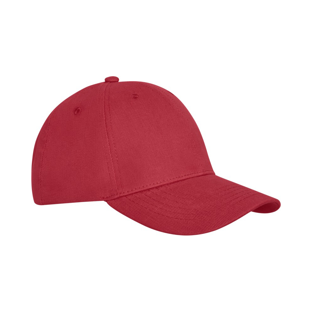 Casquette – 100% coton | 6 panneaux | Visière préformée | Boucle réglable