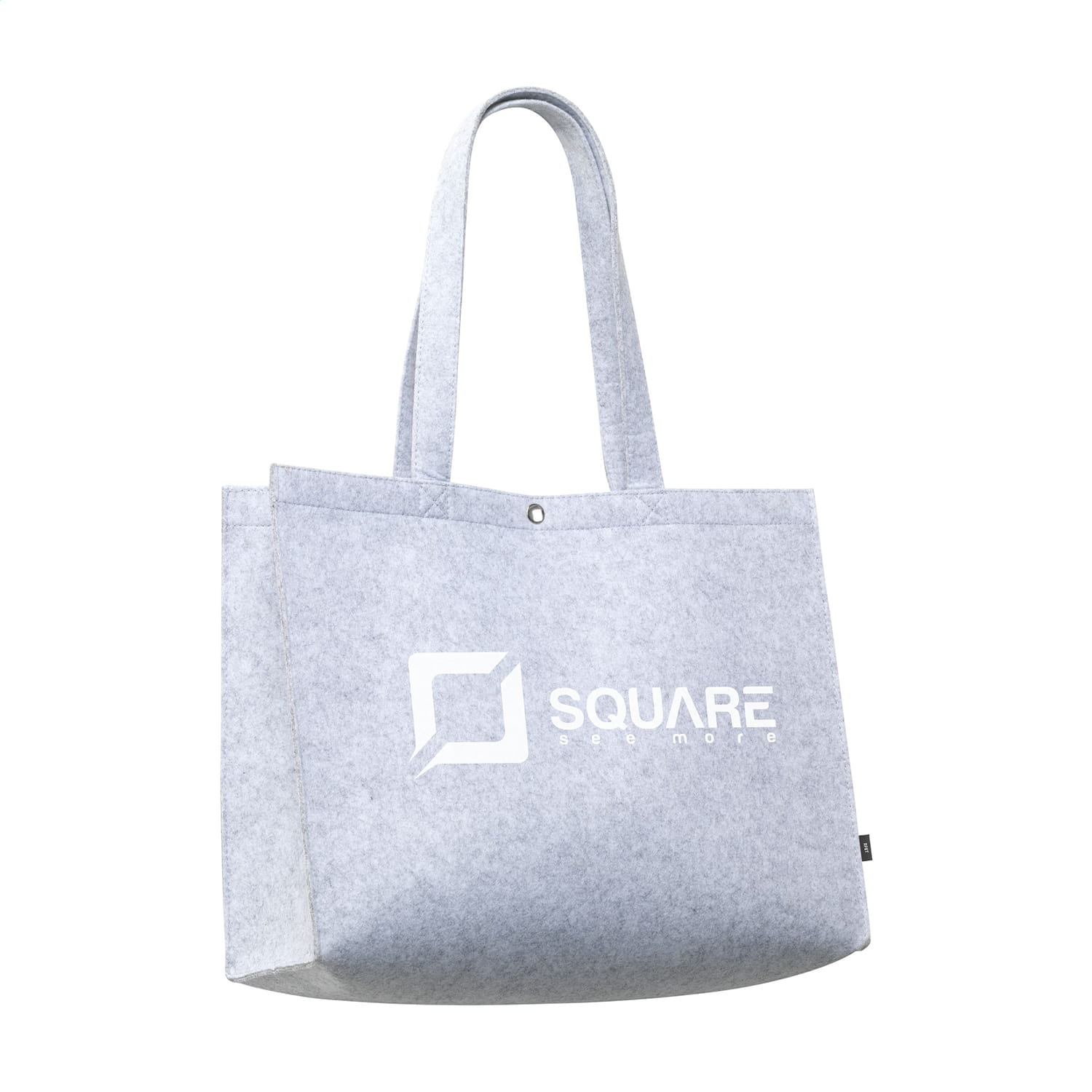 Vilten shopper Melle - RPET | 45x33x14 cm | 1 kleur bedrukking