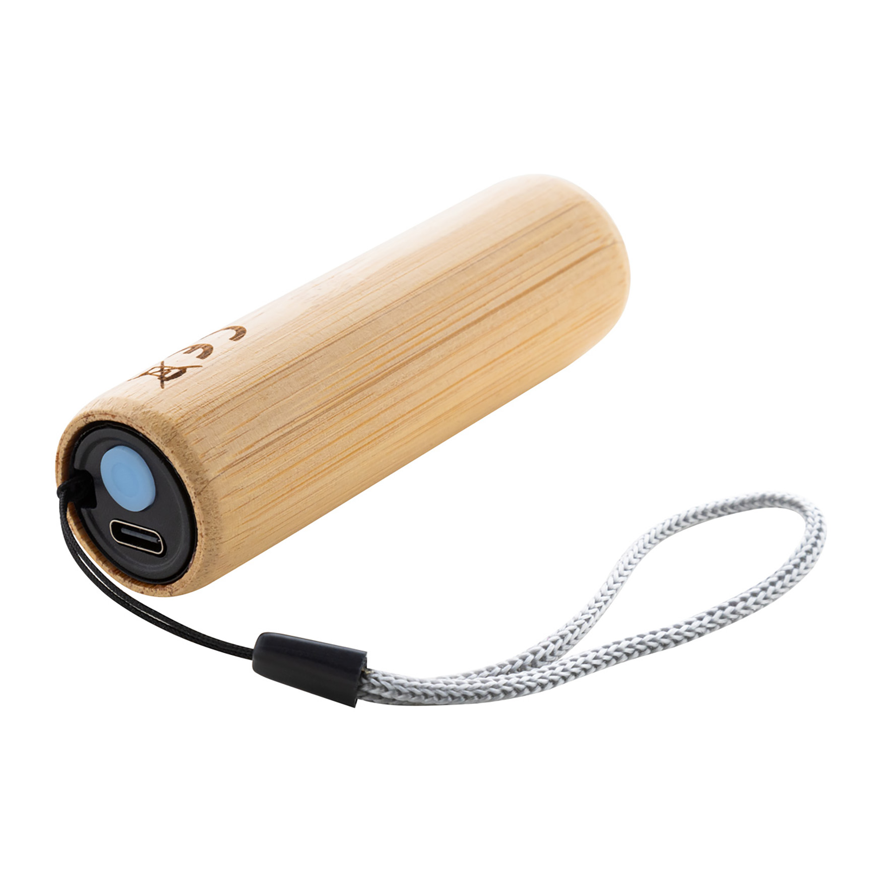 Torcia Ricaricabile – Bambù | 320 mAh | 3 Modalità di Luce | Cavo USB Incluso