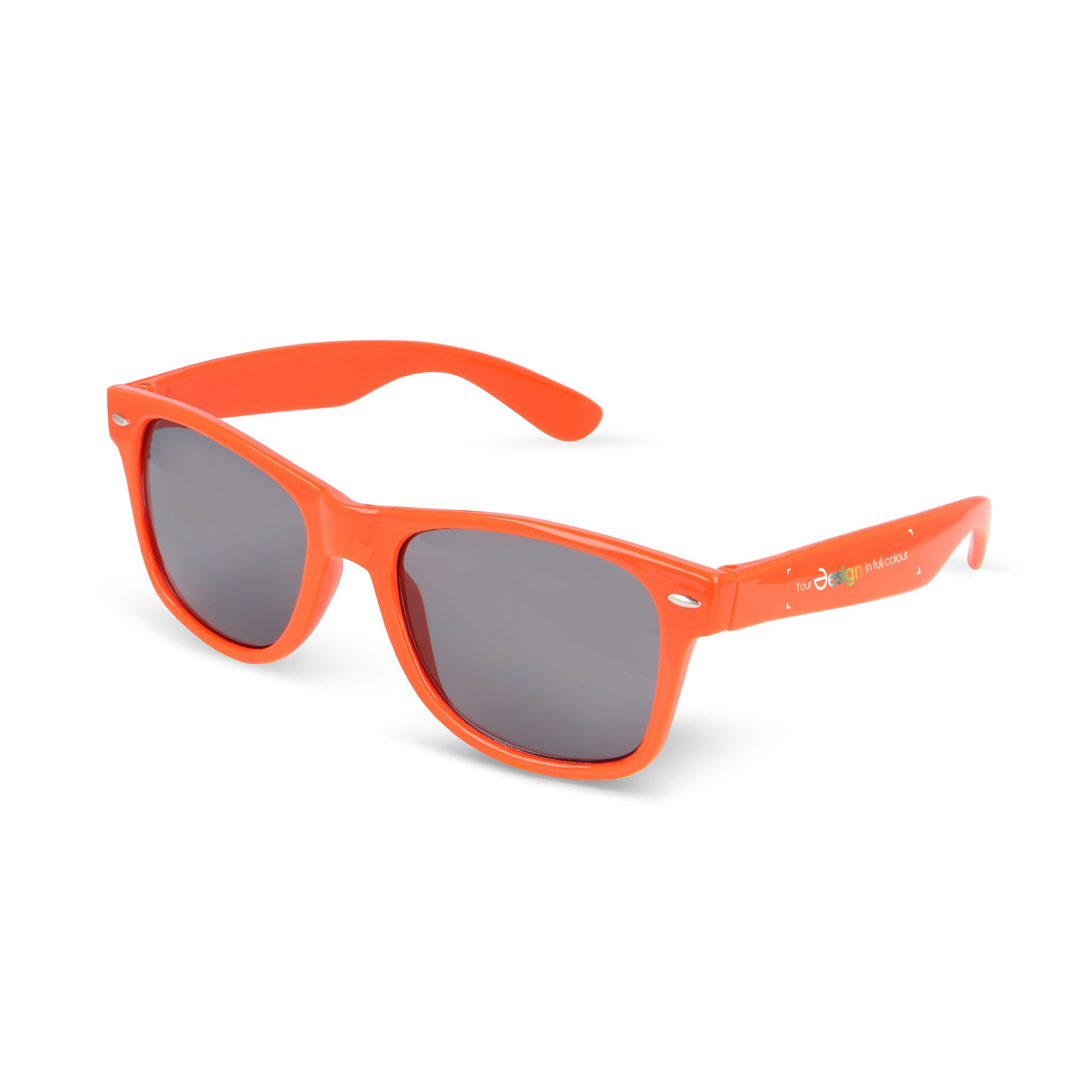 Sonnenbrille Miami | UV400 | Glänzend | Farbig | Vollfarbdruck
