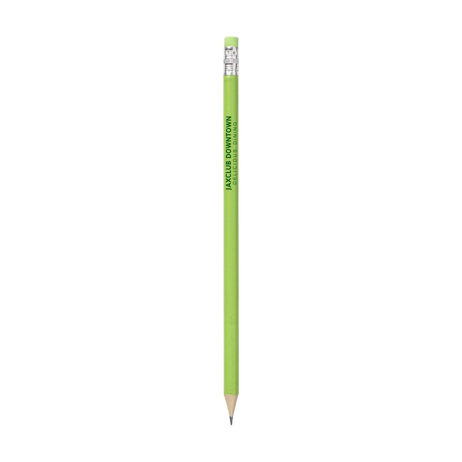 Crayon HB | Taillé | Avec gomme | Impression 1 couleur