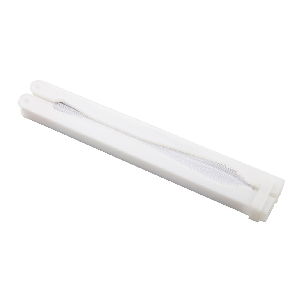 Éventail en papier - Manche en plastique | Coloré | Pliable | Impression sur le manche