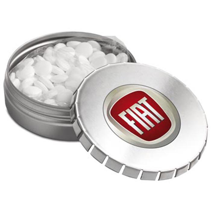 Pfefferminzdose KlickKlack - Rund | 20 gr | Farbig | Click Clack
