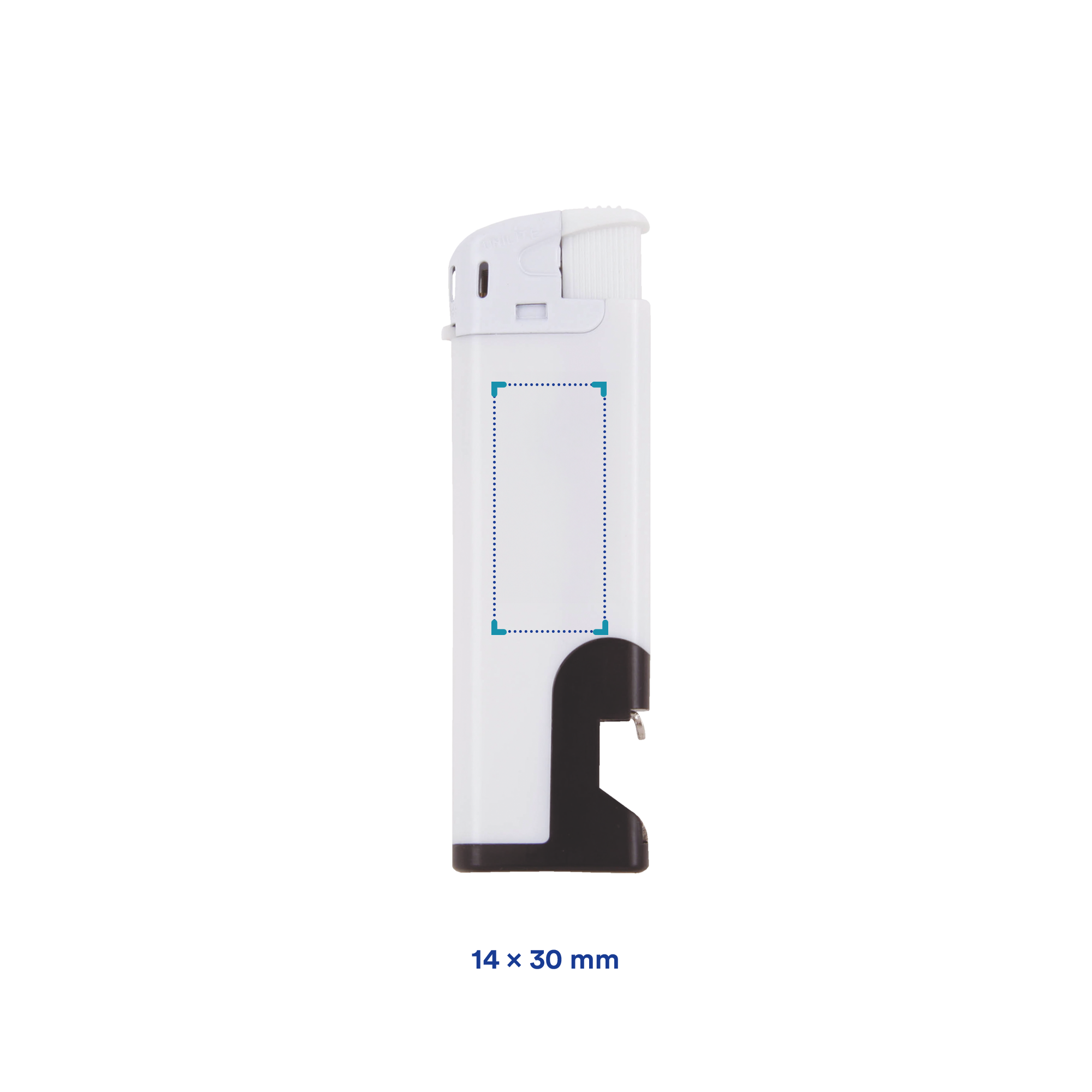 Briquet électronique | Décapsuleur | Rechargeable | Impression jusqu'à 4 couleurs