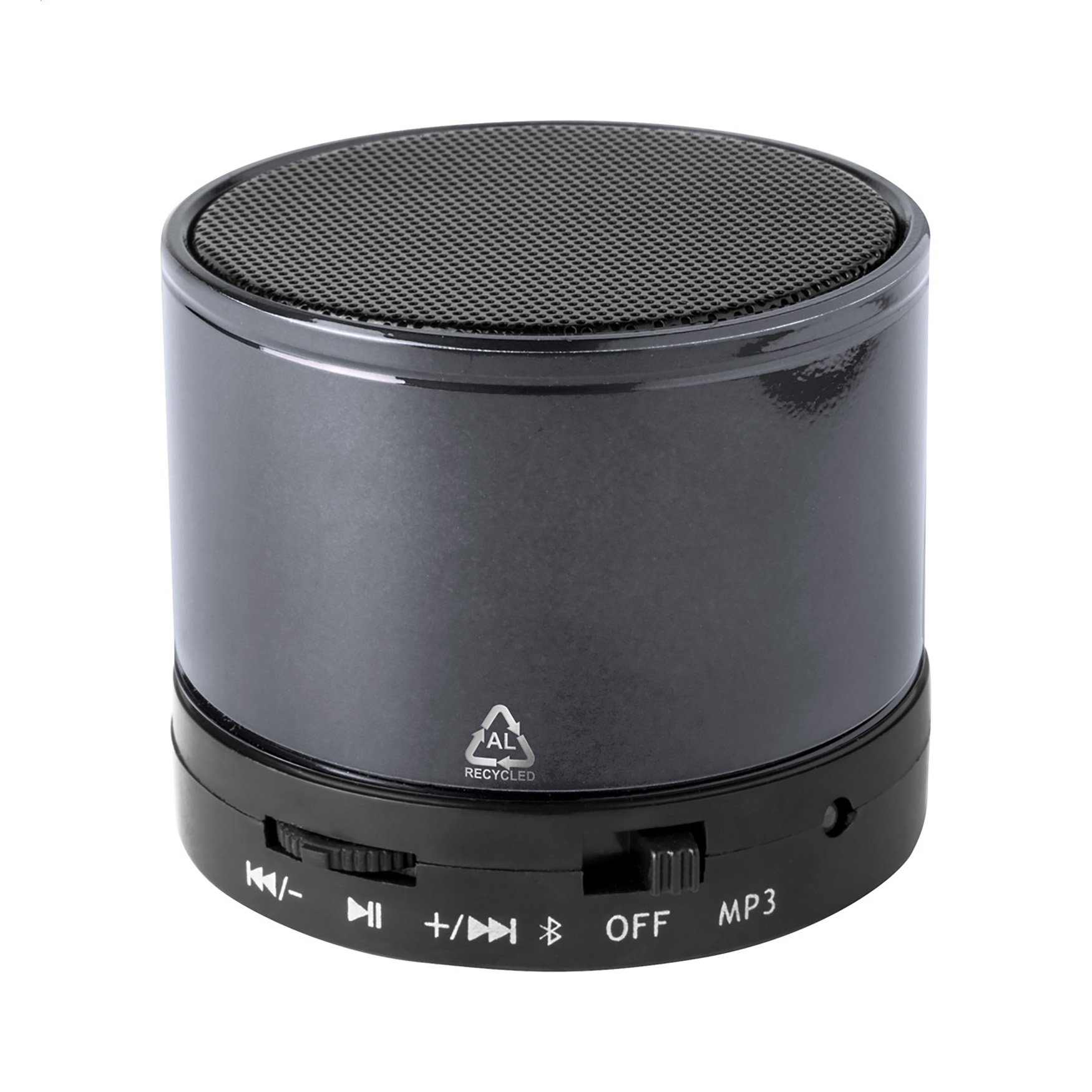 Enceinte Bluetooth – 300 mAh | Aluminium recyclé | MP3 & Radio | Appels mains libres