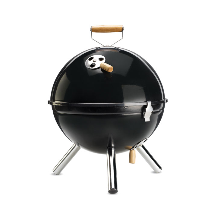Barbecue portable – Design compact | Structure en métal | Montage facile