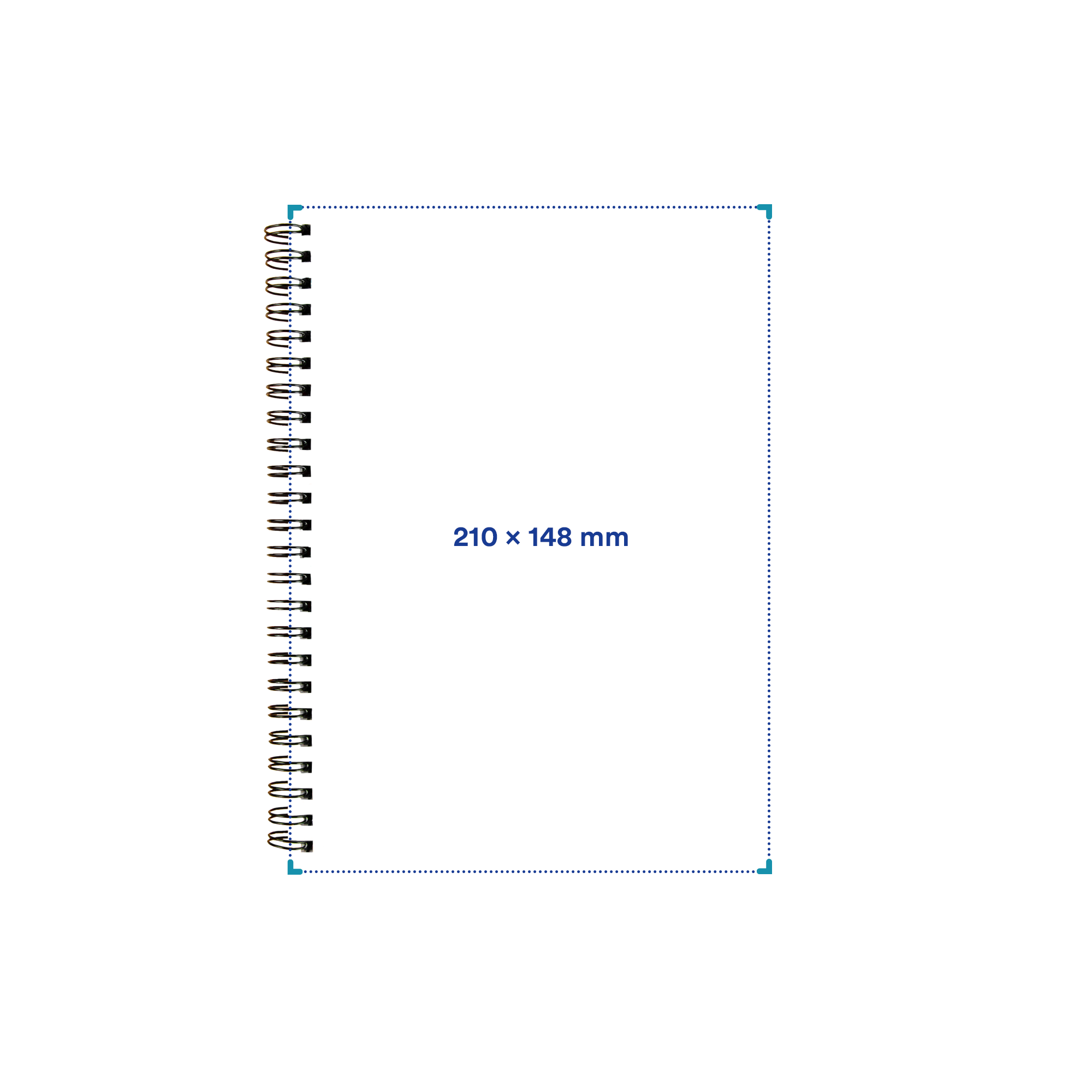 Carnet | A5 | Couverture souple | 50 feuilles