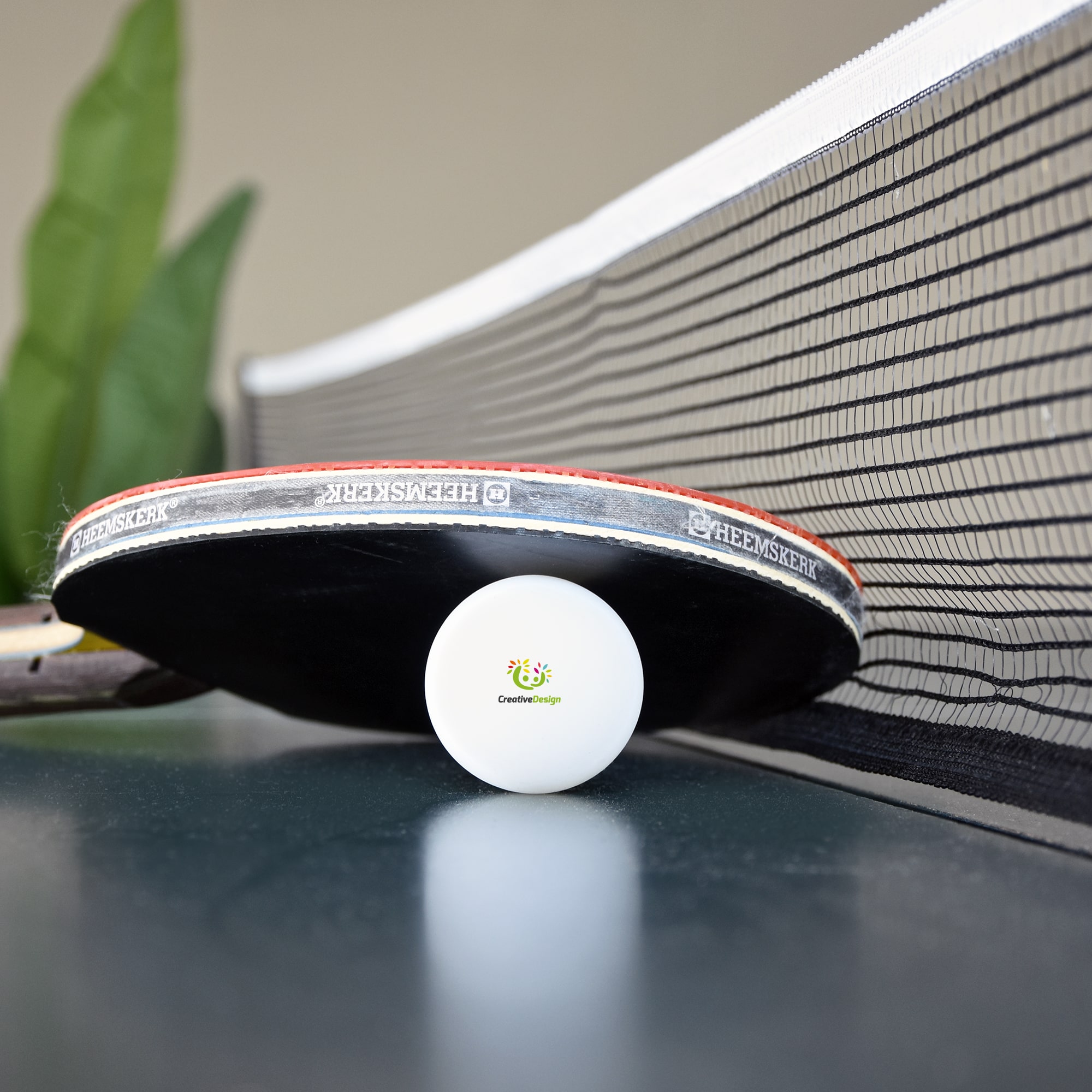 Balles de tennis de table - Luxe | 3 étoiles | 40 mm | Quadrichromie