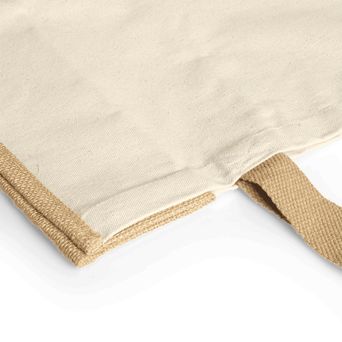 Jute Shopper Vince - 210 g/m² | 42x19x33 cm | Tot vier kleuren bedrukking
