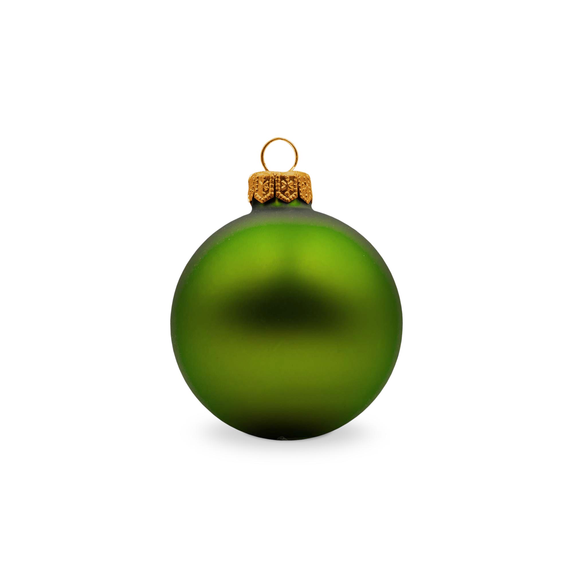 Boule de Noël – 66 mm | Finition mate | Attache dorée | Impression quadrichromie | Avec boîte
