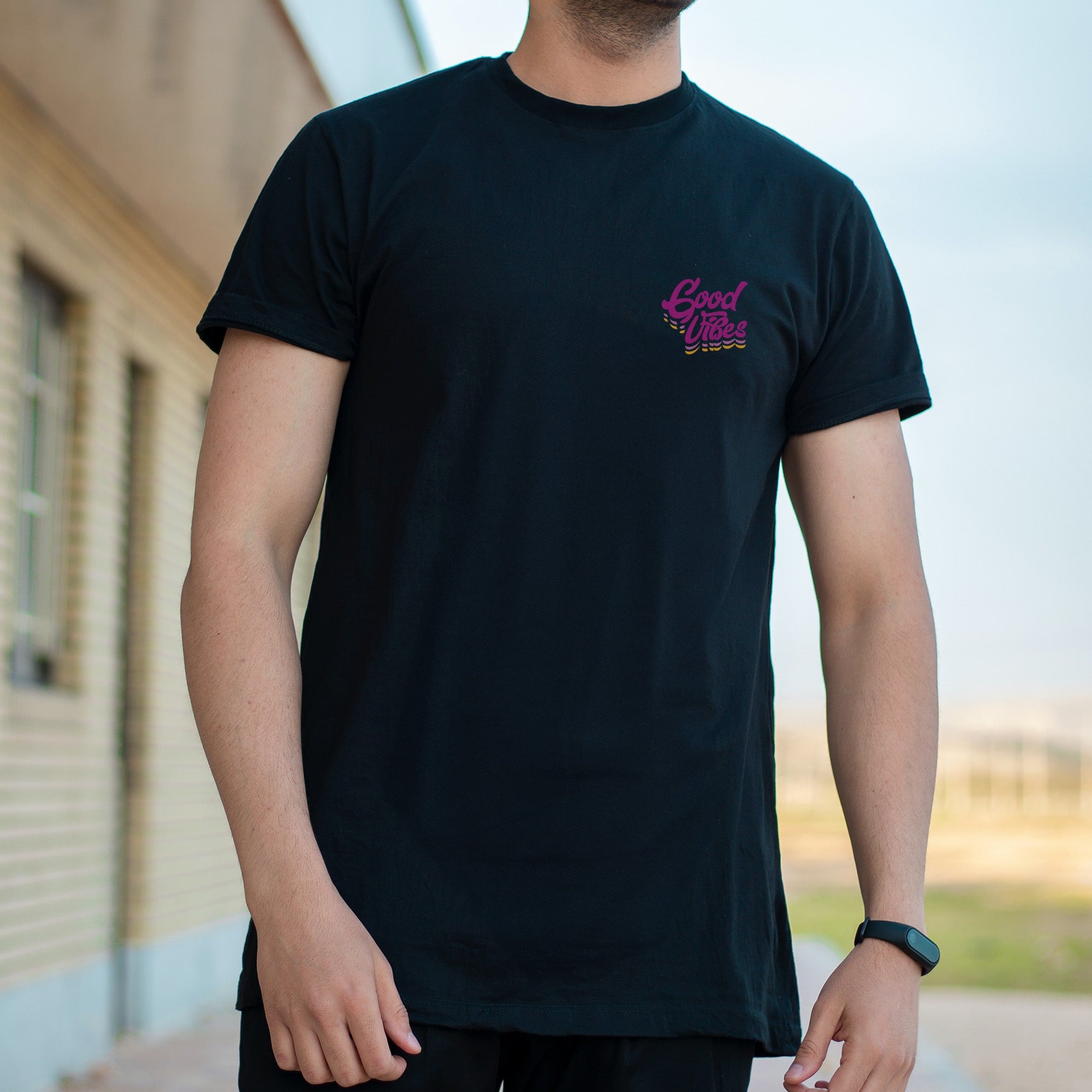 T-shirt Mio - Unisexe | 150 g/m² coton | Col rond | Impression 2 couleurs | Favori des clients