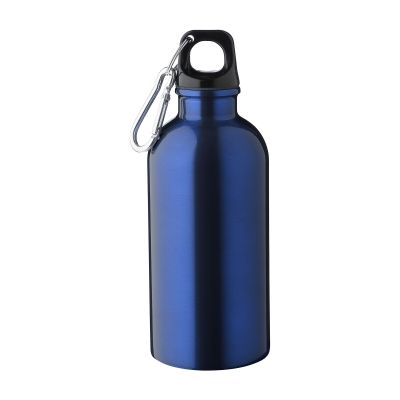 Gerecyclede Drinkfles Daan - 400 ml | Karabijnhaak | RVS