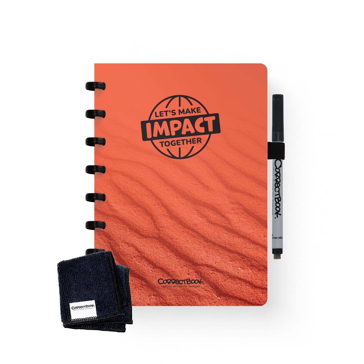 Correctbook - A5 | 40 feuilles | Reliure à anneaux | Quadrichromie
