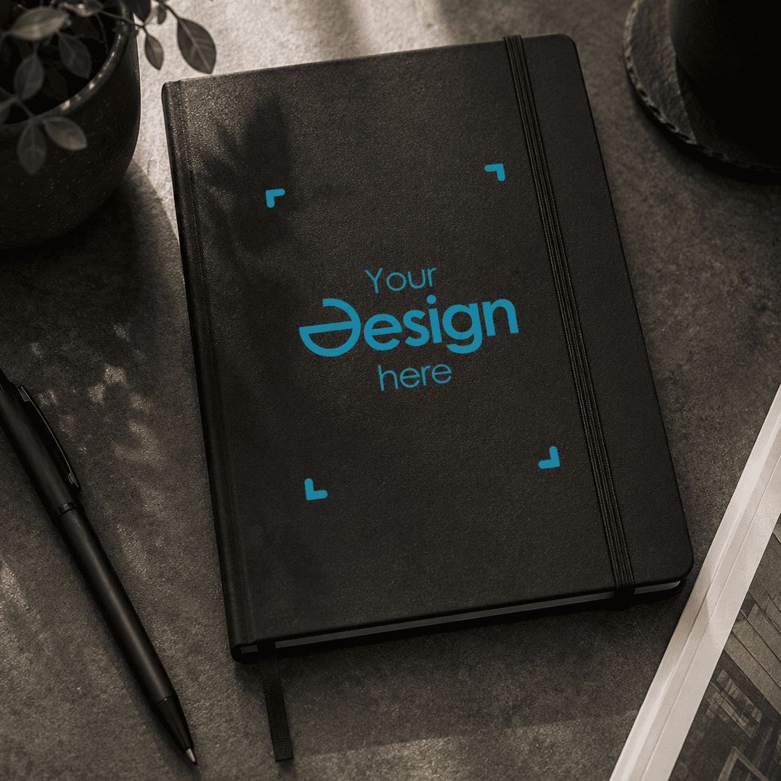 Carnet | A4 | Pochette cadeau | Impression sur le devant