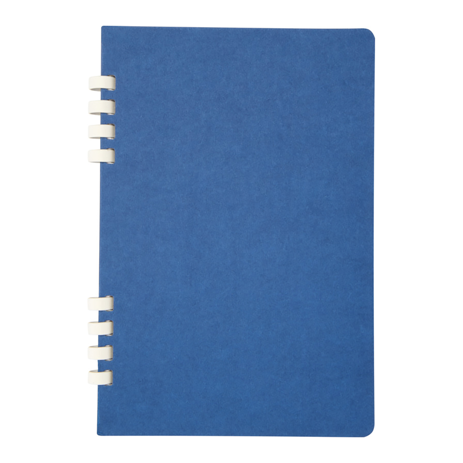 RCS-recyceltes spiralnotizbuch – Fester einband | 60 linierte blätter | Papier-spirale | A5