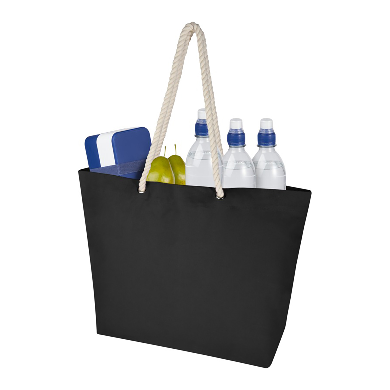 Katoenen tas Timo - Gerecycled | 270 g/m² | Strandtas | Gerecycled Katoen | 18L