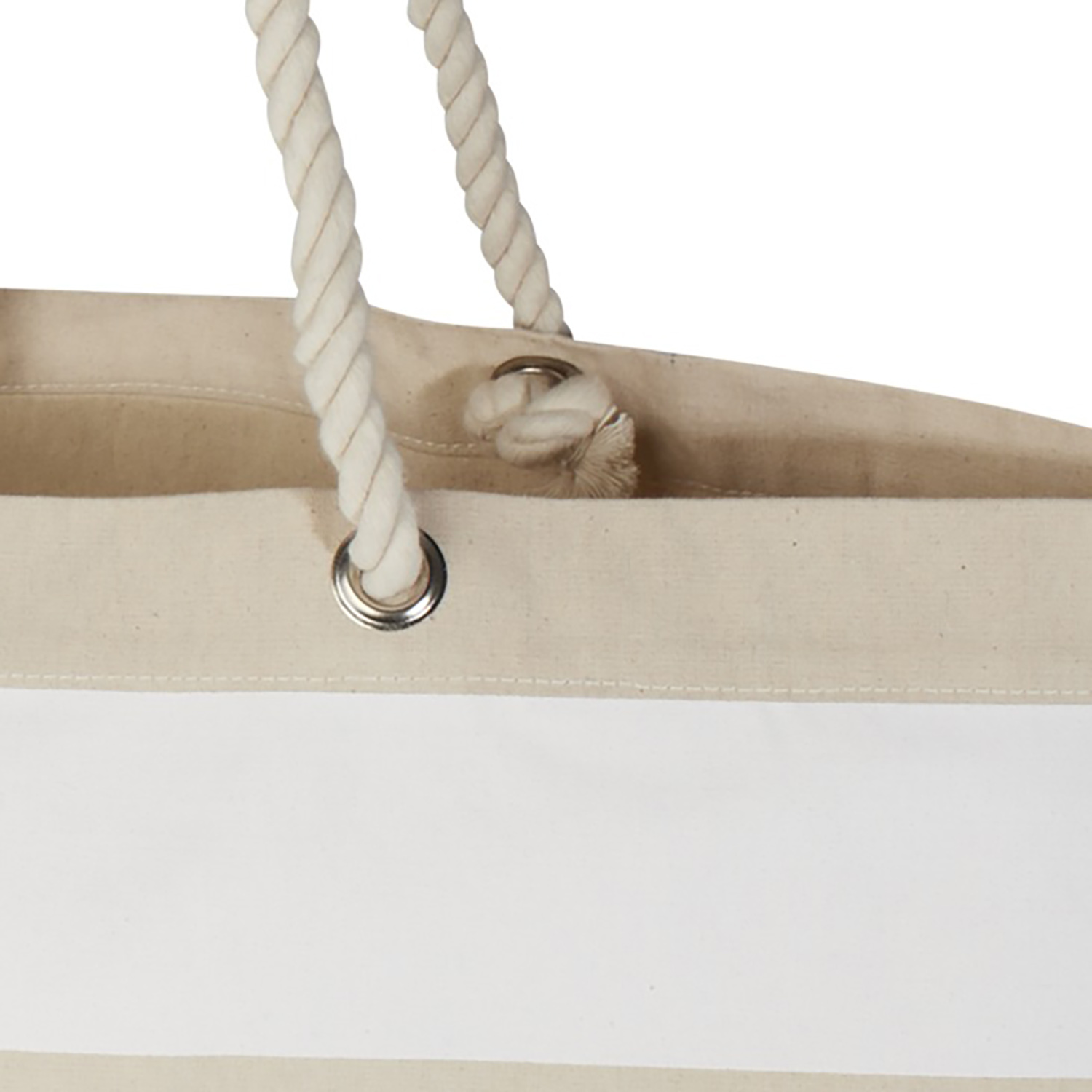 Katoenen tas Timo - Gerecycled | 270 g/m² | Strandtas | Gerecycled Katoen | 18L