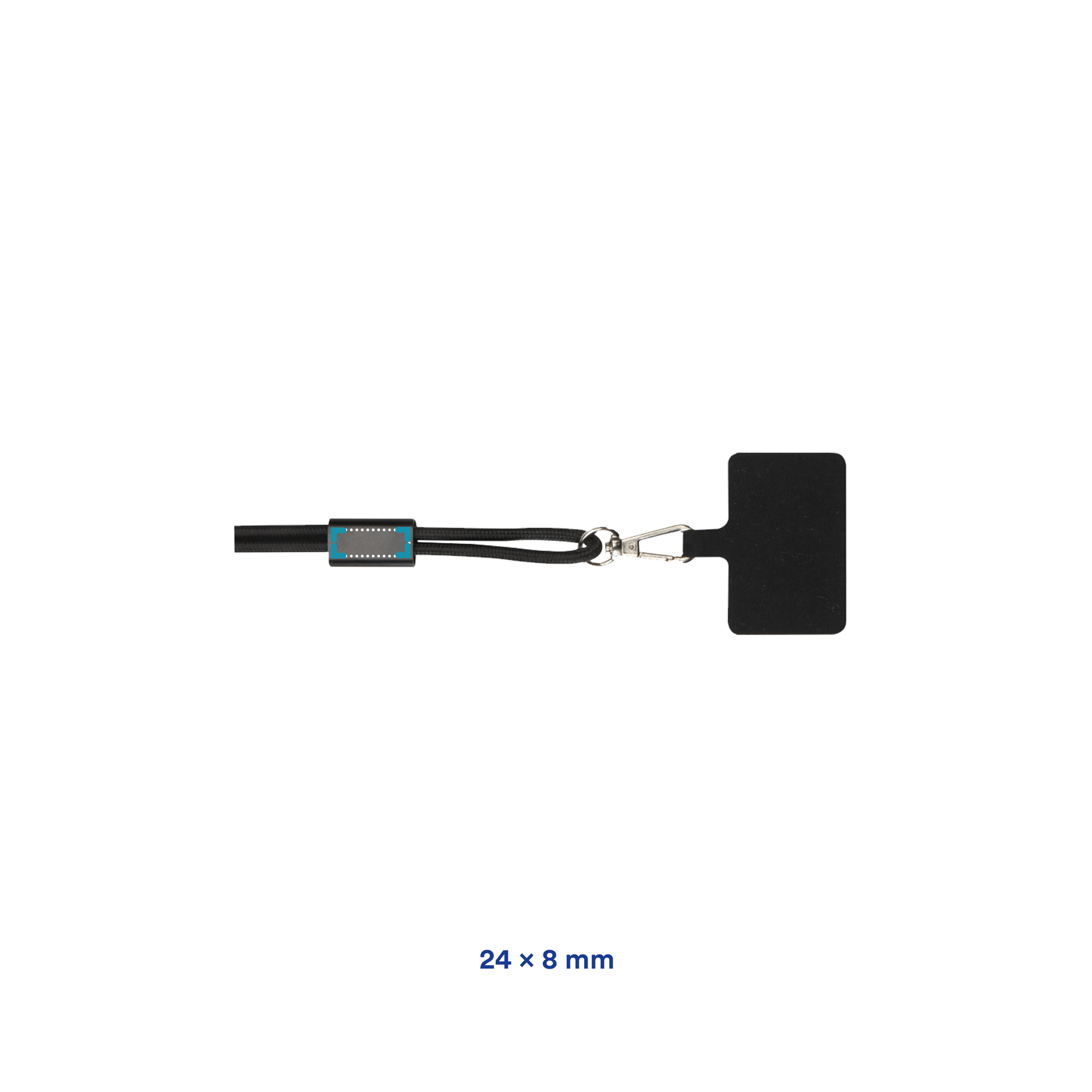 Smartphonelanyard Faye – 5-in-1 laden | 100W | Data sync | Gerecycled