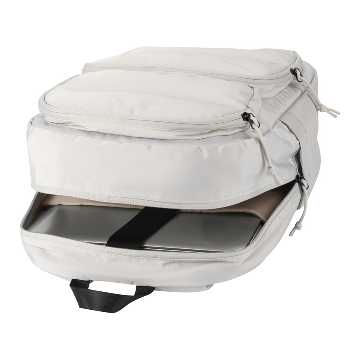Wasserabweisender laptoprucksack – 18 l | Gepolstert | Mit trolleyband | Leicht