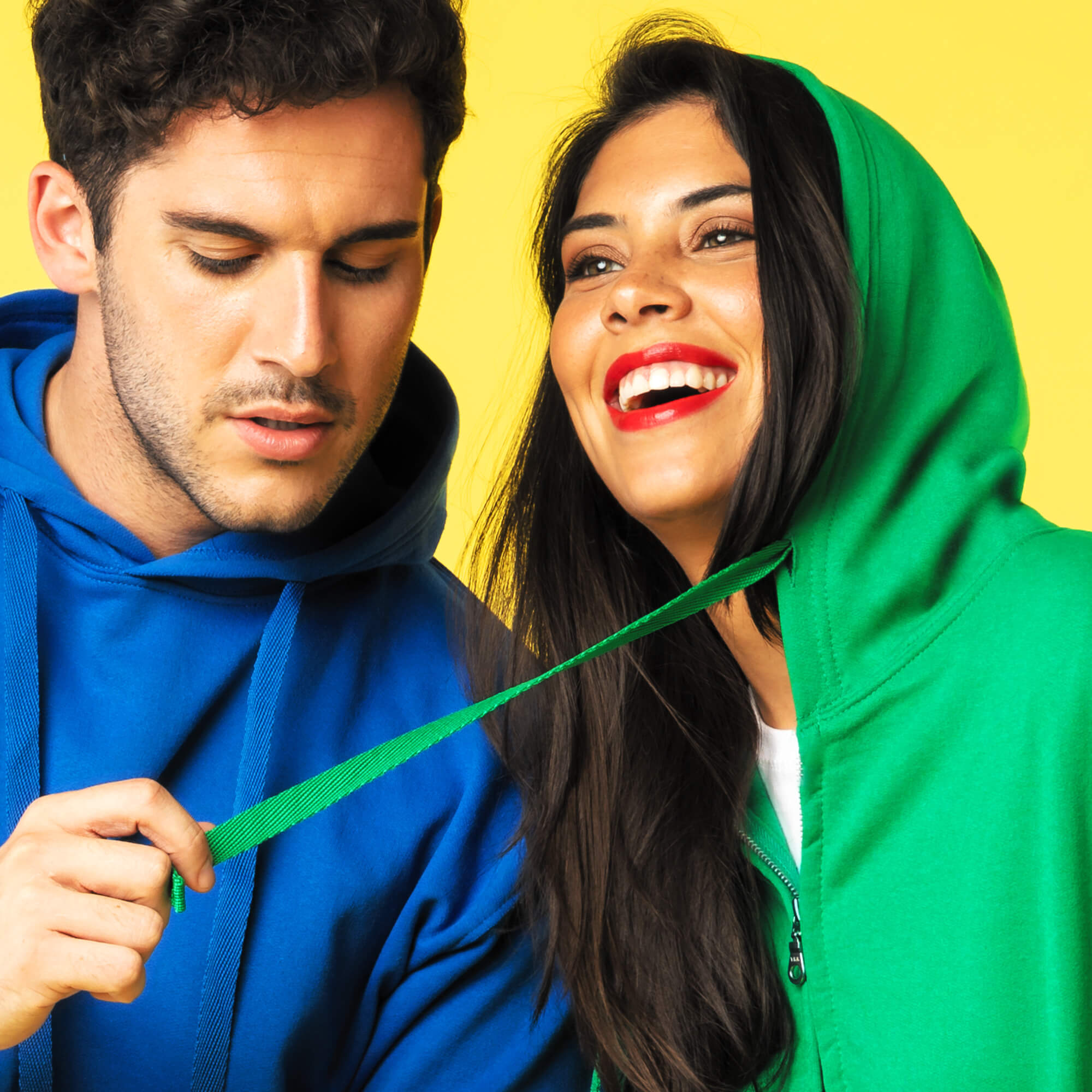 Hoodie Bram - Unisex | Katoen en polyester| Tot 4 kleuren bedrukking