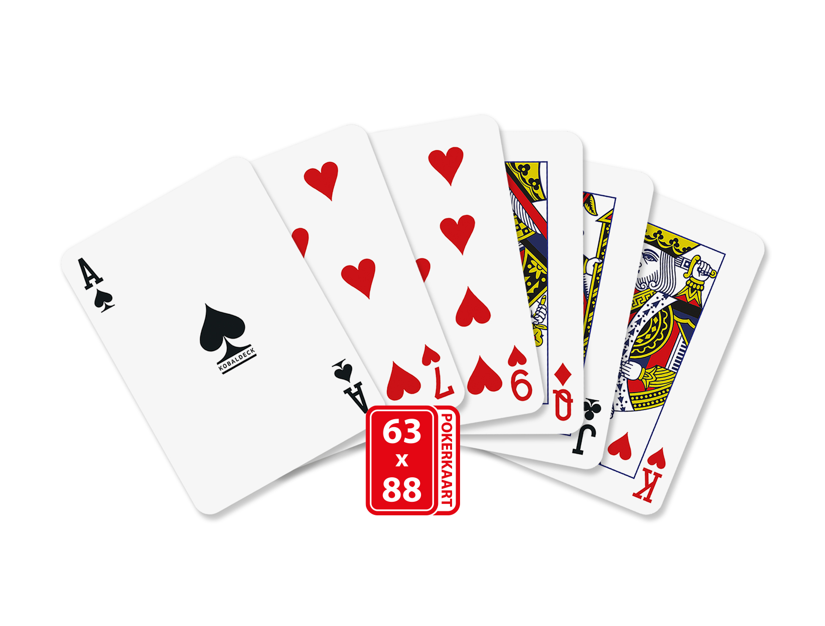 Cartes de poker | Impression sur la boîte et les cartes | Quadrichromie