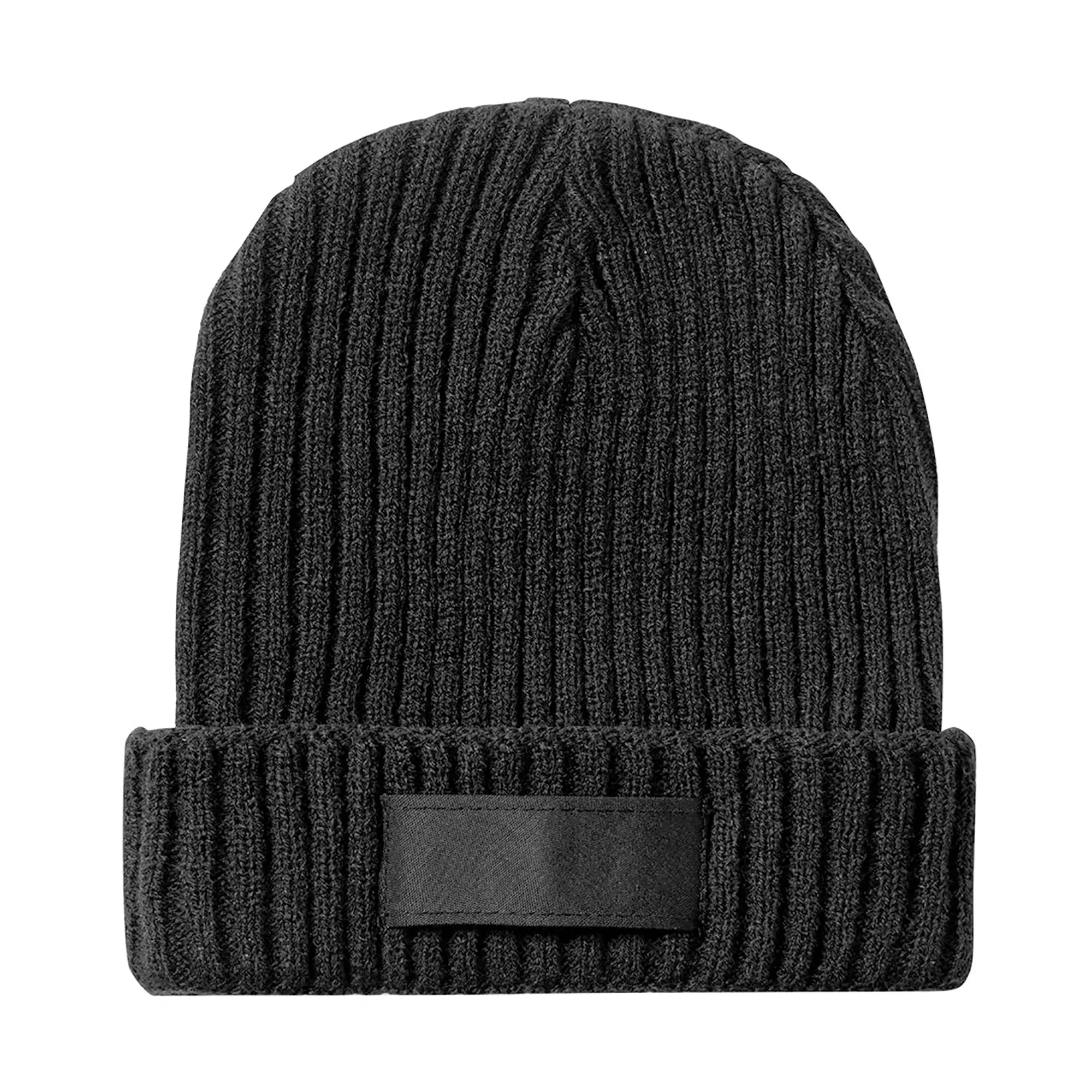 Bonnet en acrylique – Côte élastique | Coupe chaude