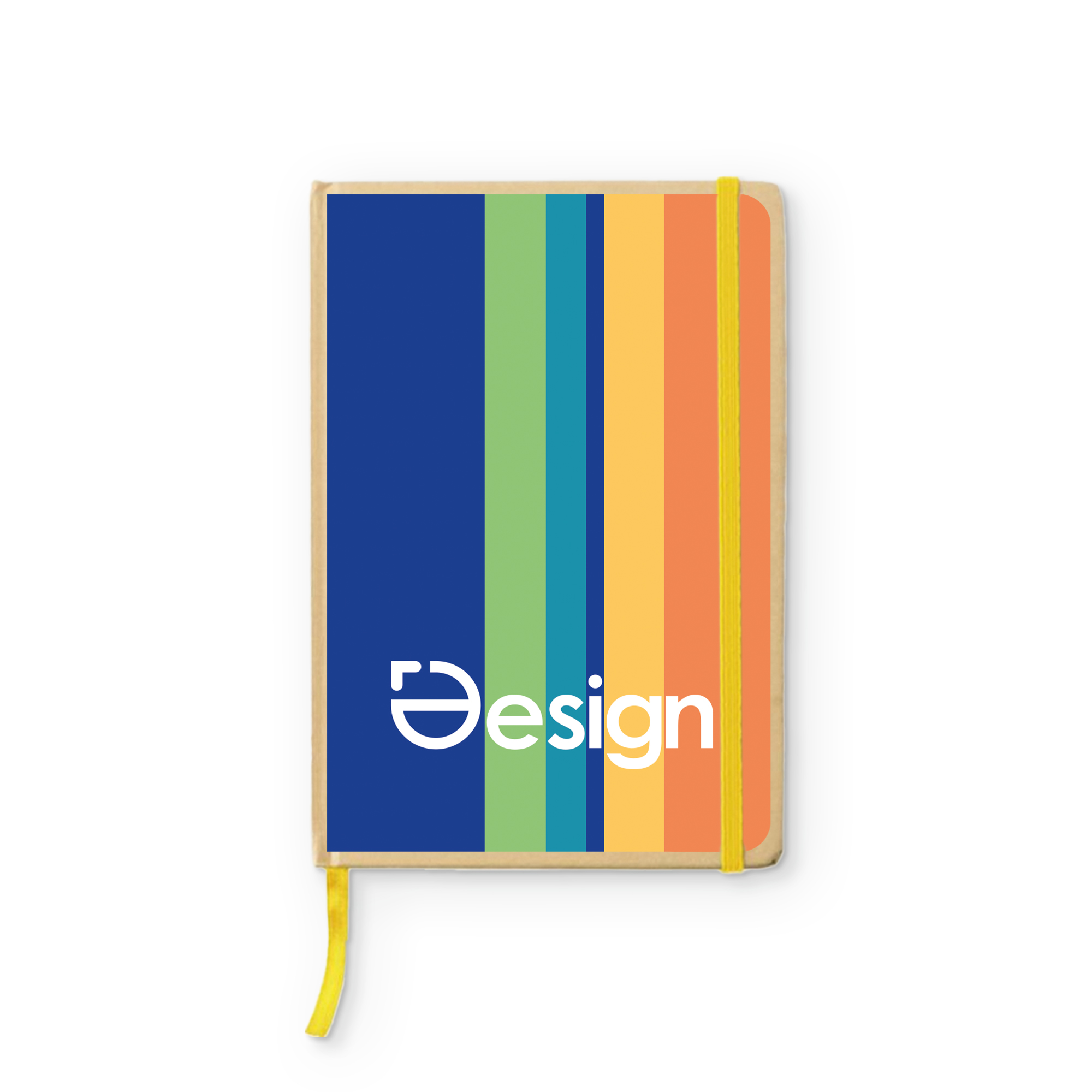 Carnet - A5 | 80 feuilles | Ligné | Couverture rigide en matériau recyclé