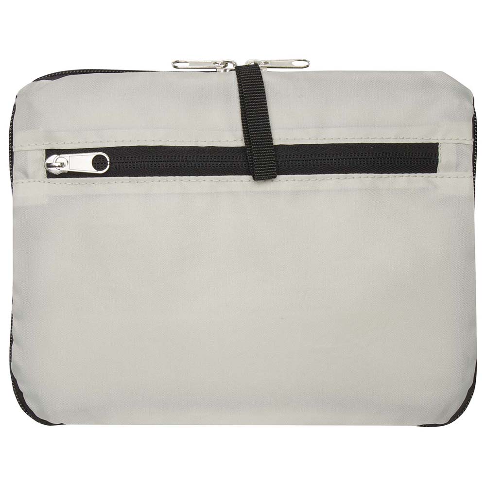 Borsa shopper pieghevole in RPET – 16 L | Certificata GRS | Senza PVC | Con cerniera | Manici lunghi