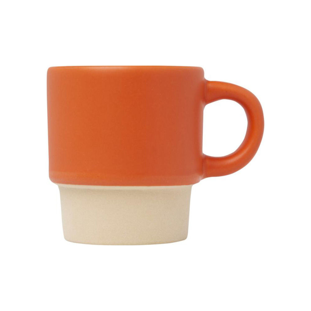 Tazzina espresso – 130 ml | Impilabile | Fondo in argilla | Compatta
