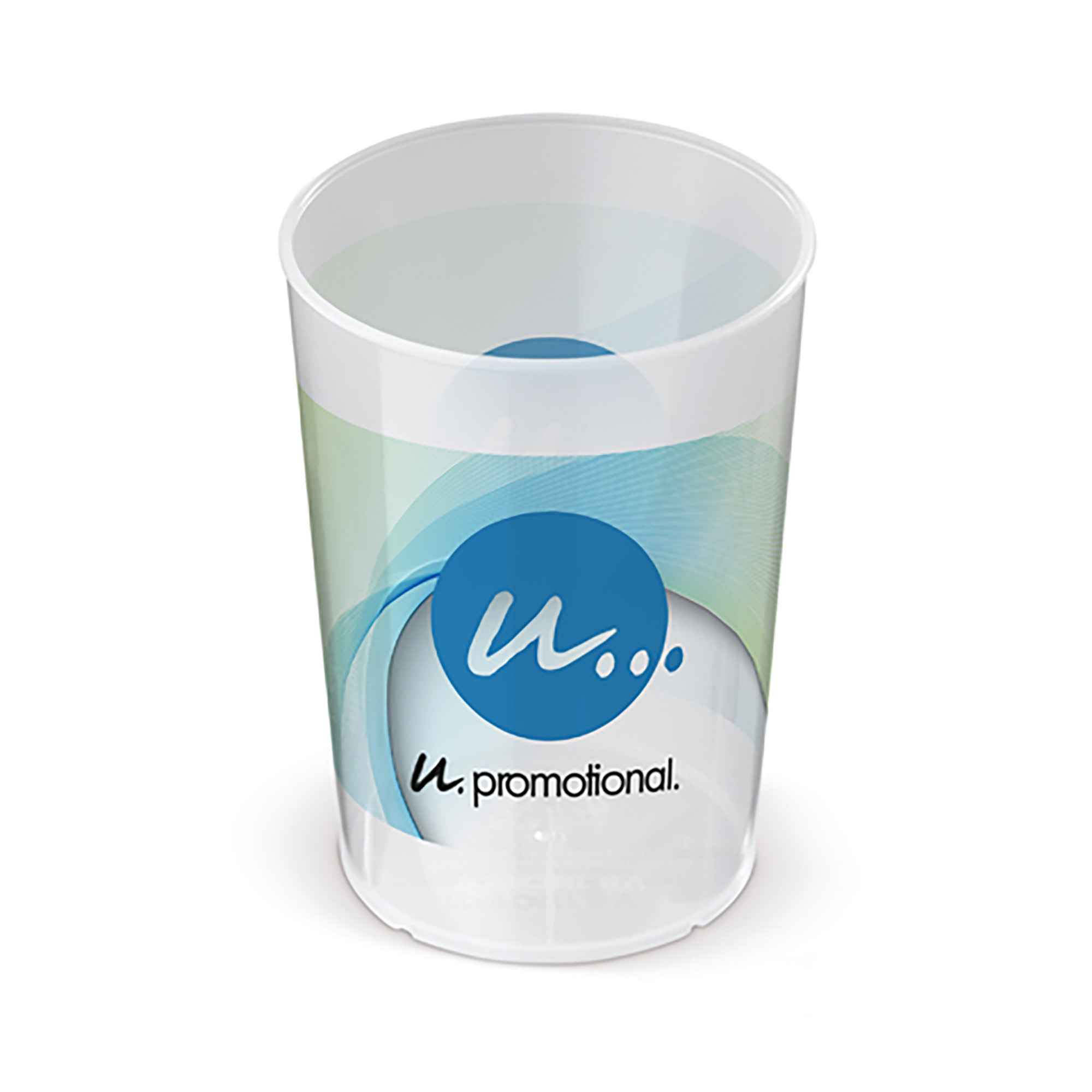 Trinkbecher Bavo Eco - 250ml | Transparent | Bio-PE | Recycelbar