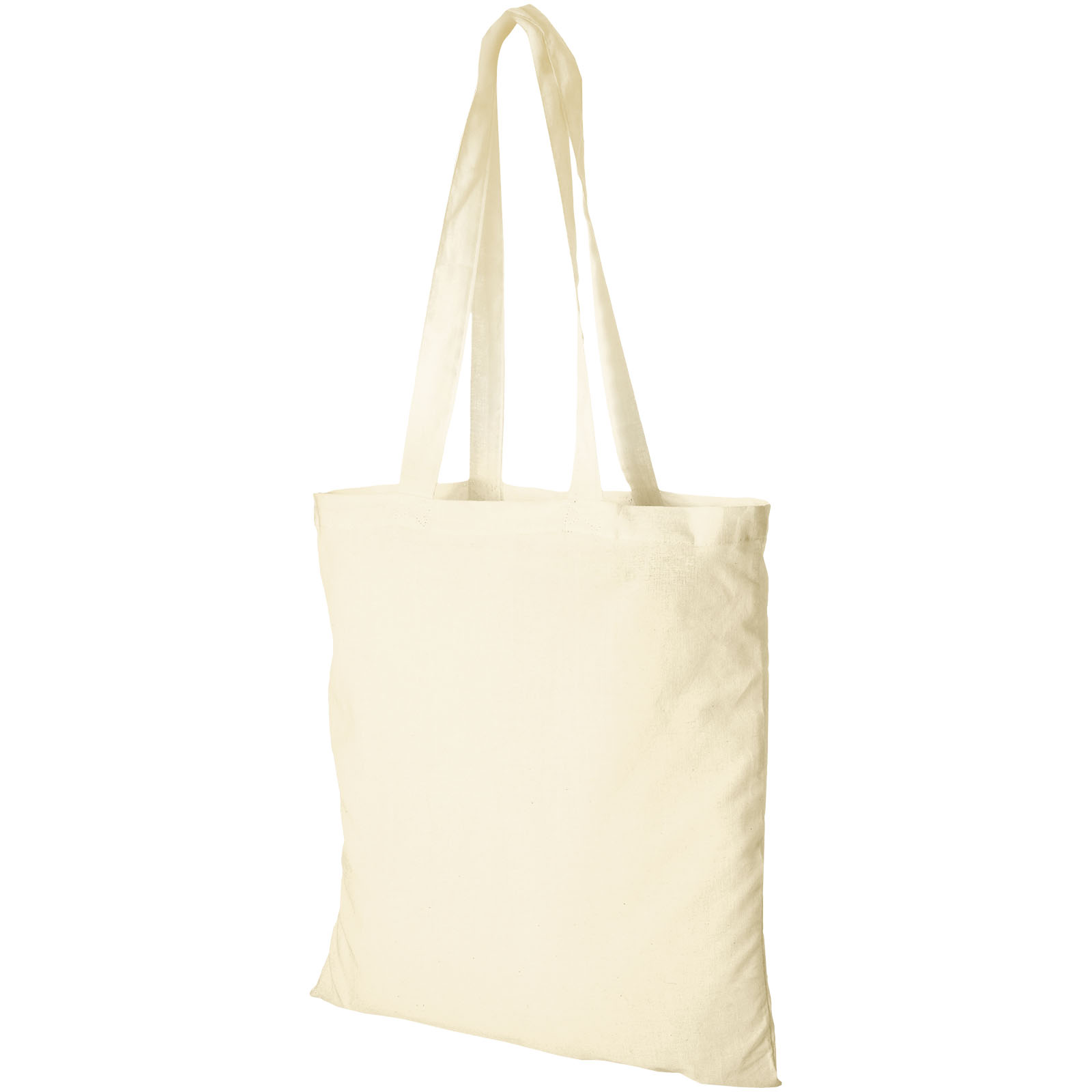 Sac en coton - Beige | 140 g/m² | Grande zone d'impression | Impression 1-4 couleurs