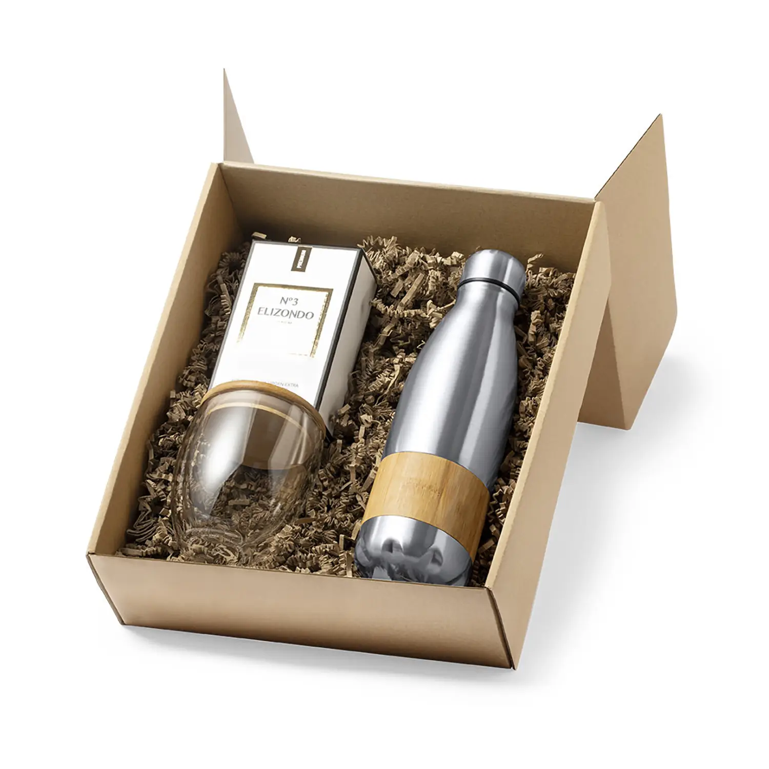 Geschenkbox – XL | FSC® Karton | Kraft-Look | Nachhaltig