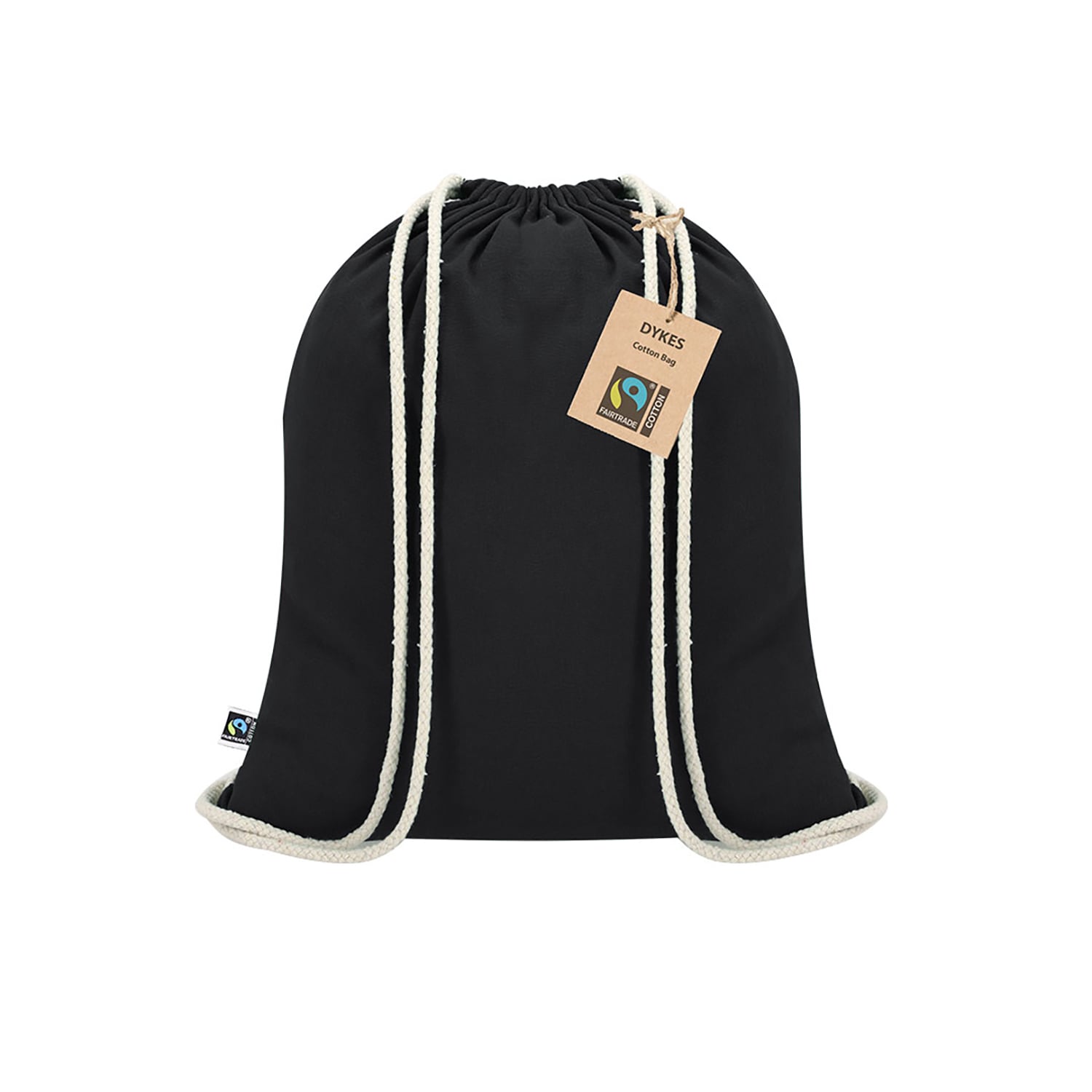 Fairtrade Rucksack – 140 g/m² Baumwolle | Robust | Langlebig