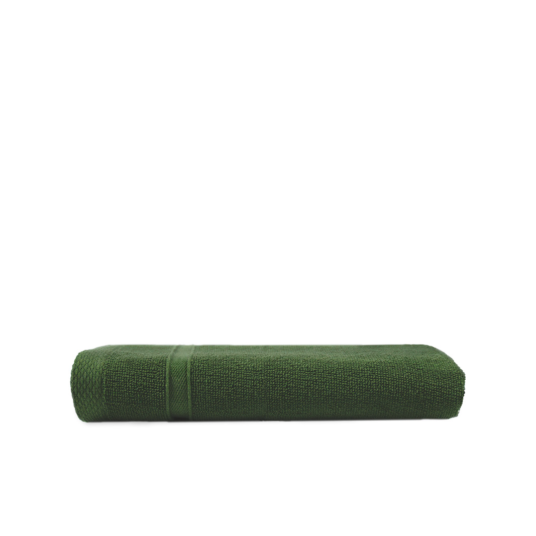 Asciugamano da bagno riciclato Lex – 140 x 70 cm | 450 g/m² | Cotone riciclato | Con ricamo