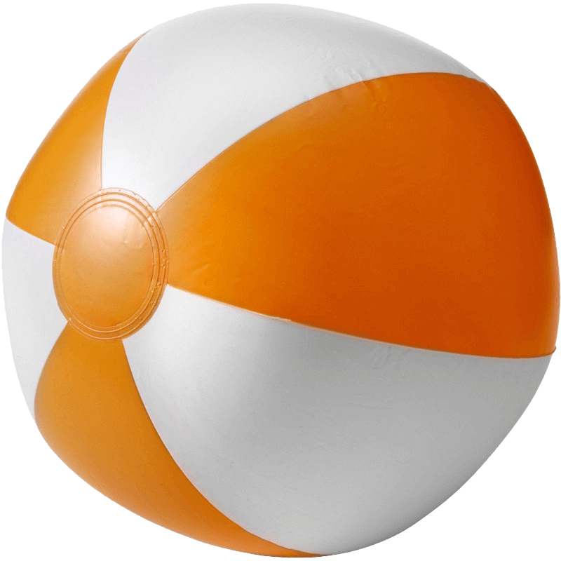 Pallone da spiaggia - Ø 26 cm | Colorato o bianco | 4 pannelli stampati