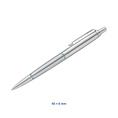 Jotter balpen - Steel | Parker | Roestvrij staal | Tot 4 kleuren bedrukking & Gravure