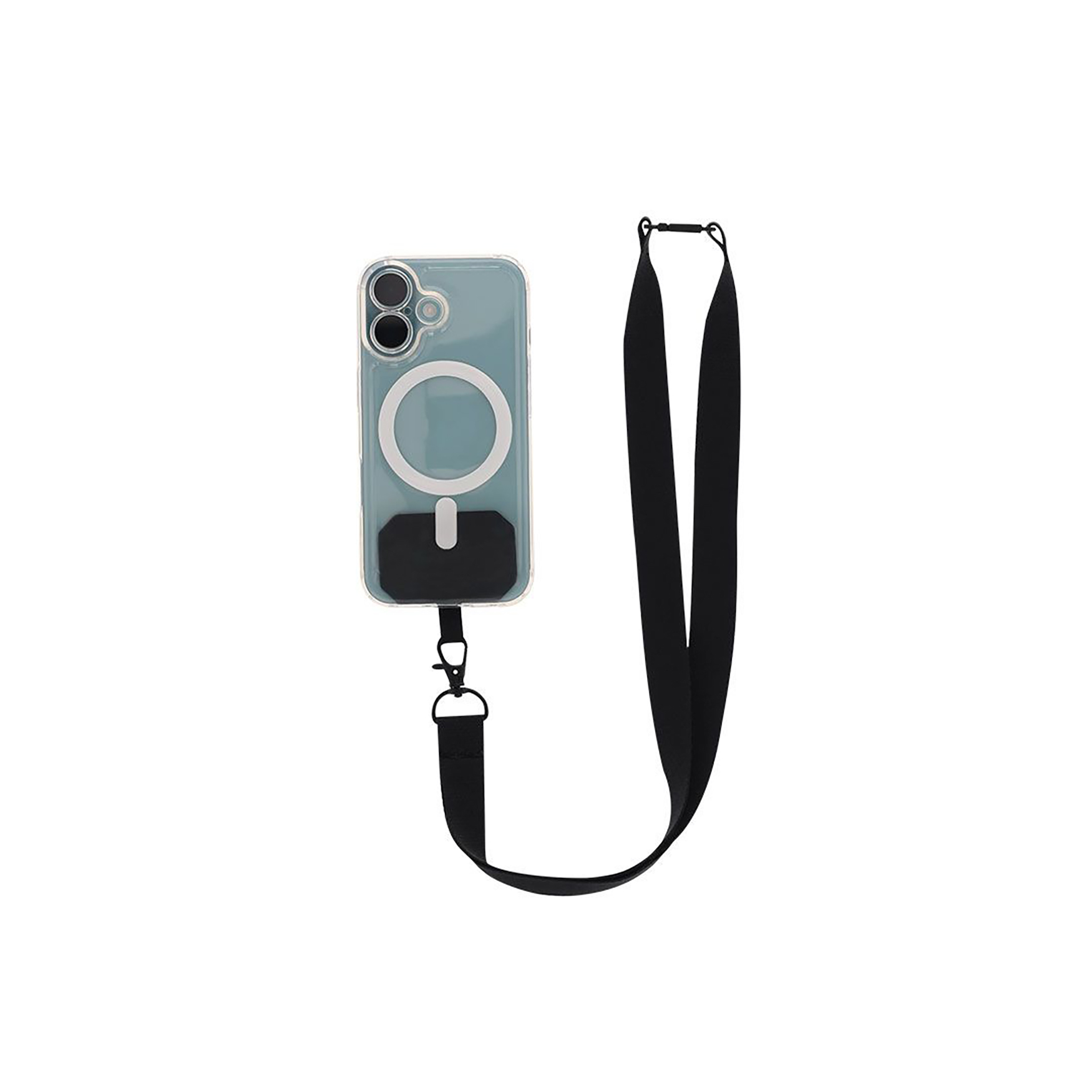 Smartphone Lanyard - Sicherheitsverschluss | Polyester Material | Metallkarabiner
