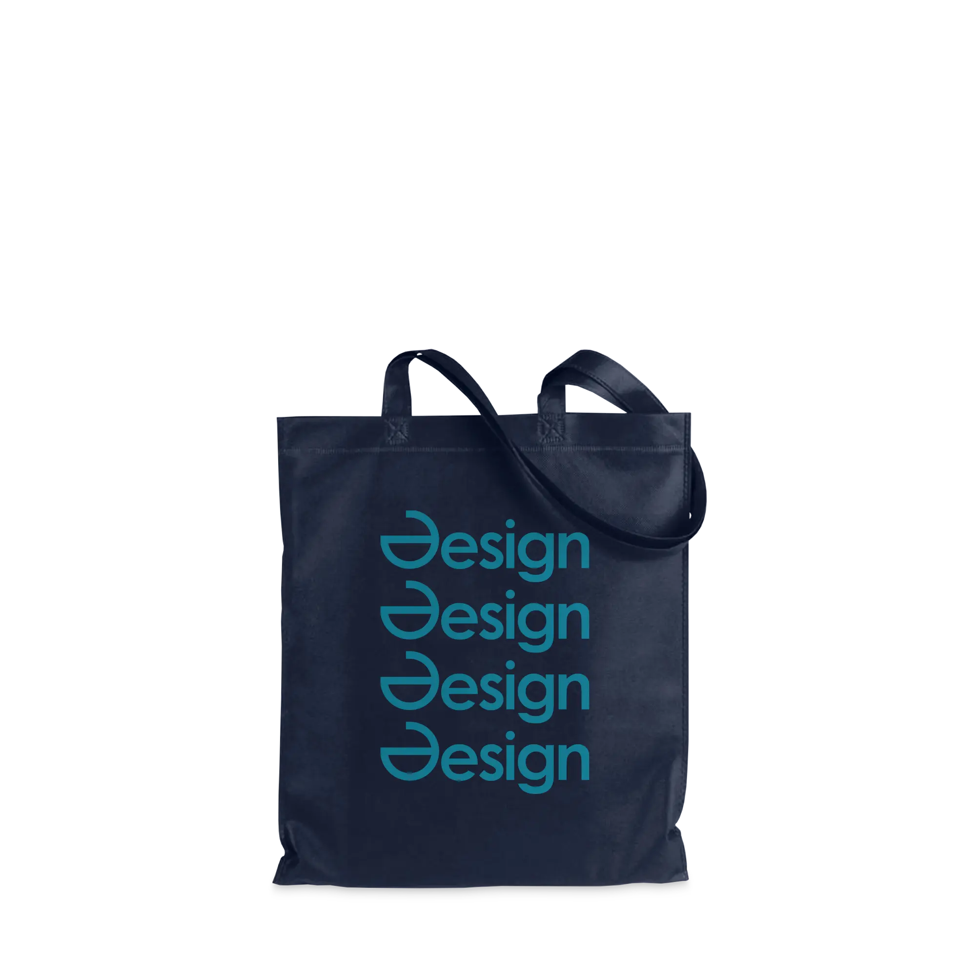 Sac fourre-tout coloré | 80 g/m² non-tissé | Longues anses | Impression une couleur