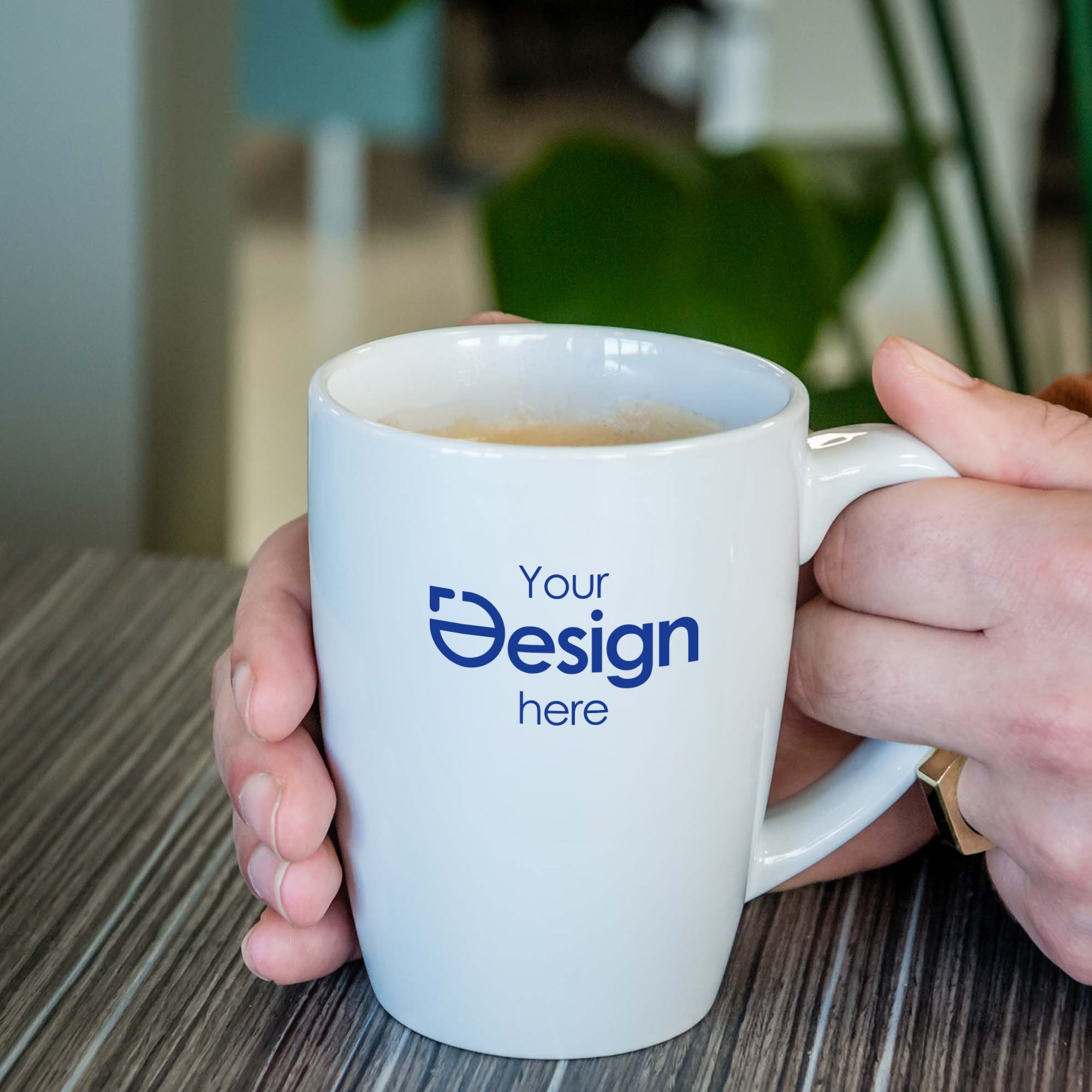 Mug blanc - 350 ml | Impression jusqu'à 1 couleur