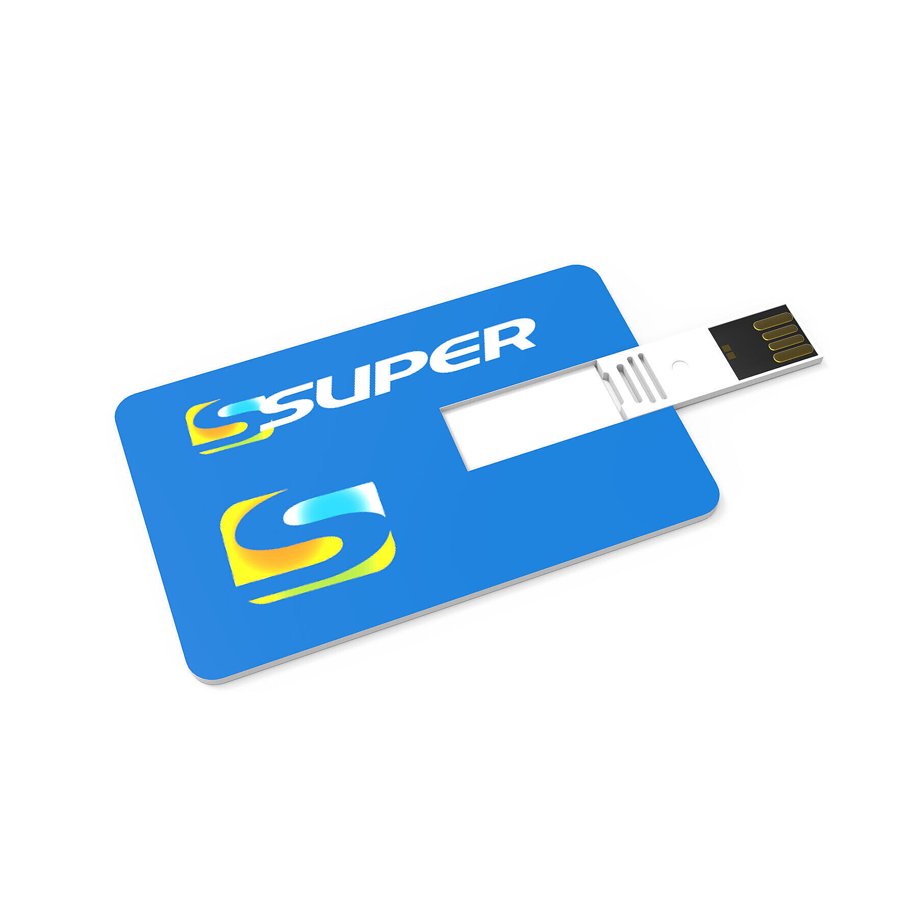 USB Kreditkarte - Schnell | 4-64 GB | Vollfarbe