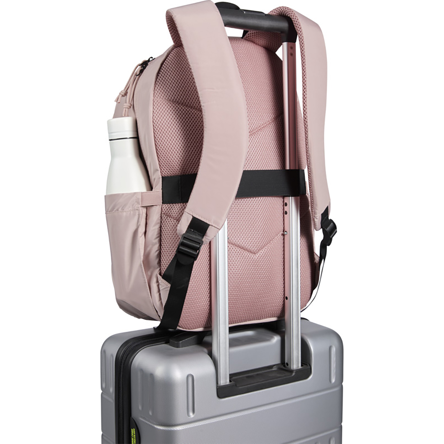 Wasserabweisender laptoprucksack – 18 l | Gepolstert | Mit trolleyband | Leicht