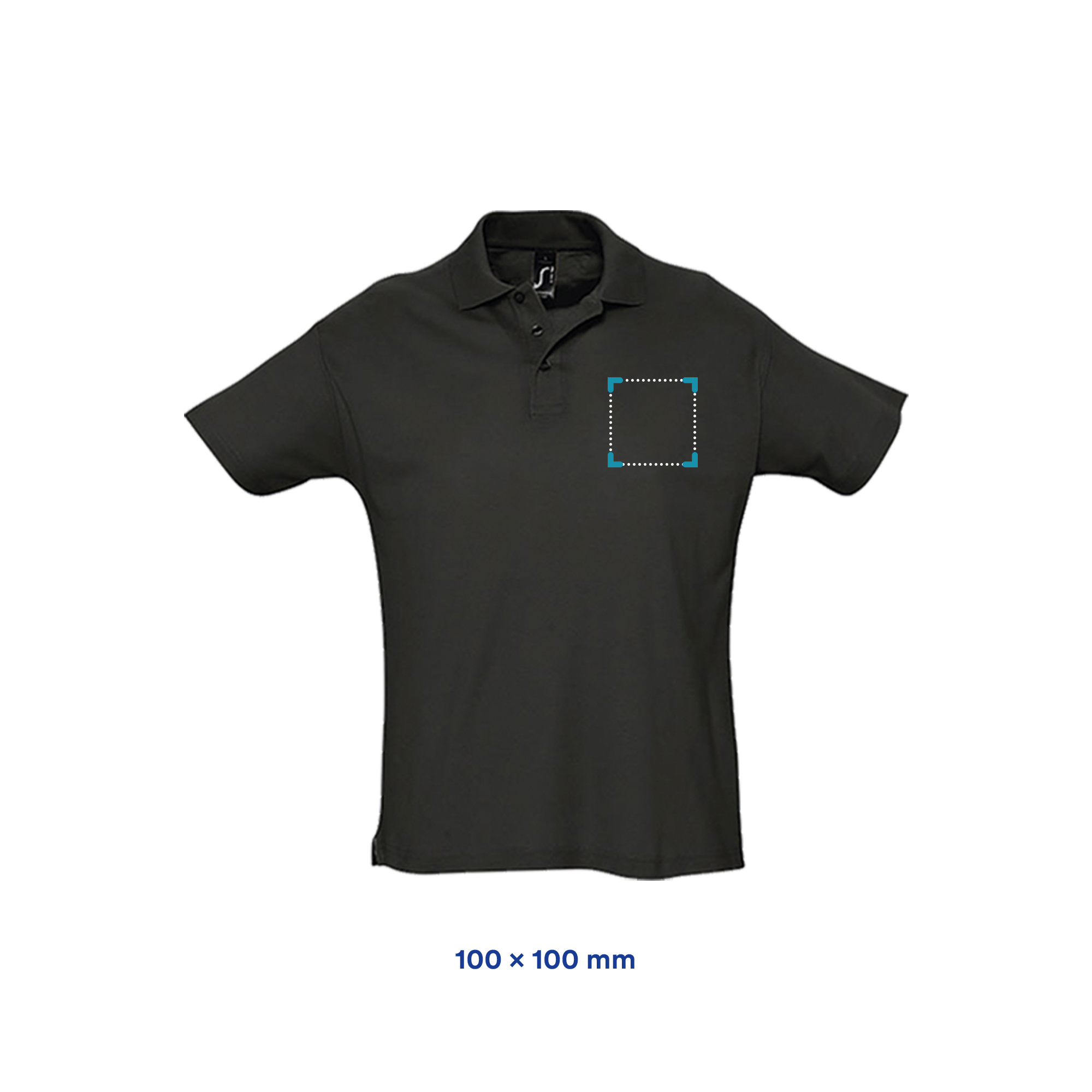 Poloshirt Neo - Heren | 170 g/m² katoen | Full Colour