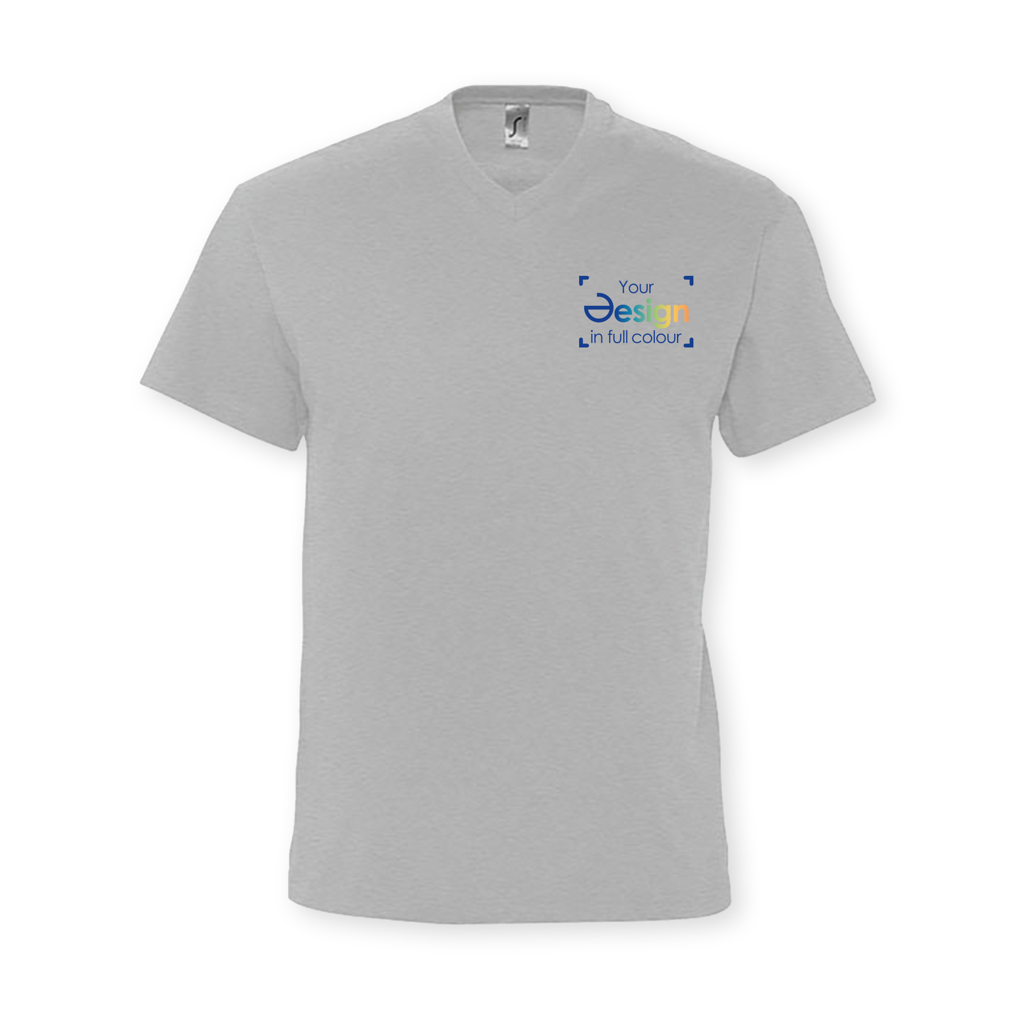 T-shirt Jos - Uomo | 150 g/m² cotone | Collo a V