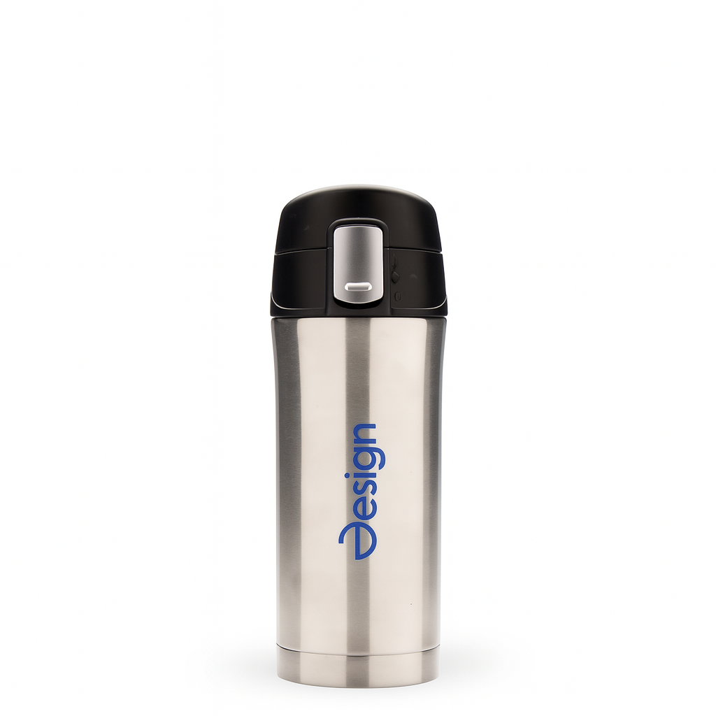 Thermobecher EasyLock - 300 ml | Recycelter Edelstahl | Doppelwandig | Farbig