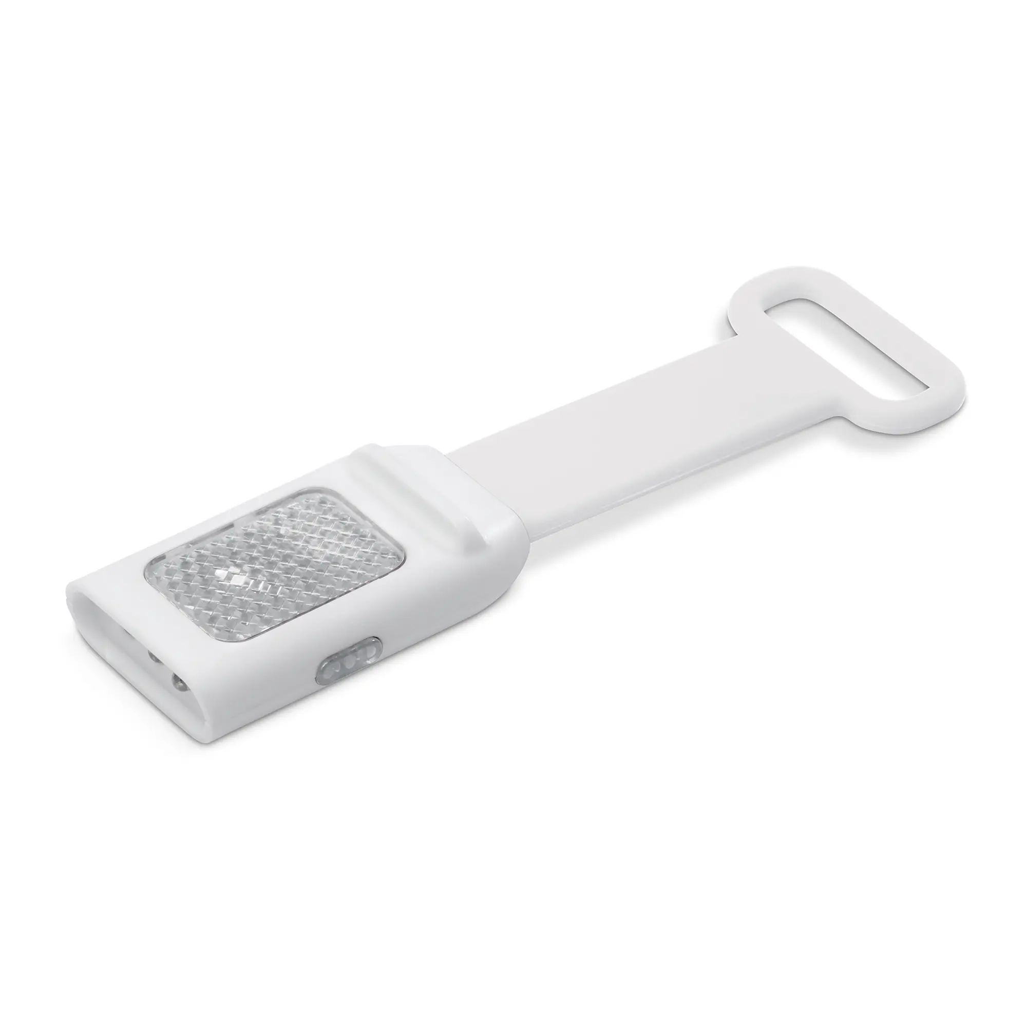 Lampe LED pliable compacte – Batterie incluse | Avec anneau | En plastique | Format de poche