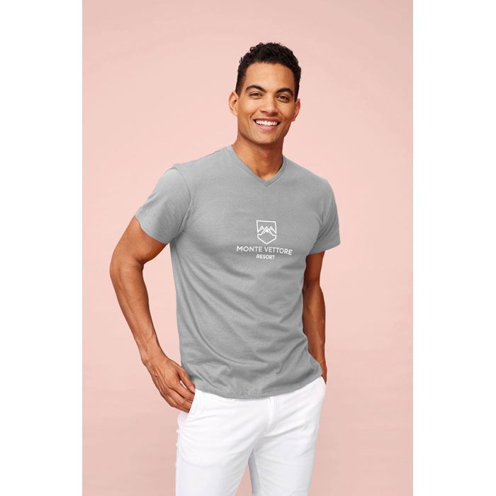 T-shirt Jos - Uomo | 150 g/m² cotone | Collo a V